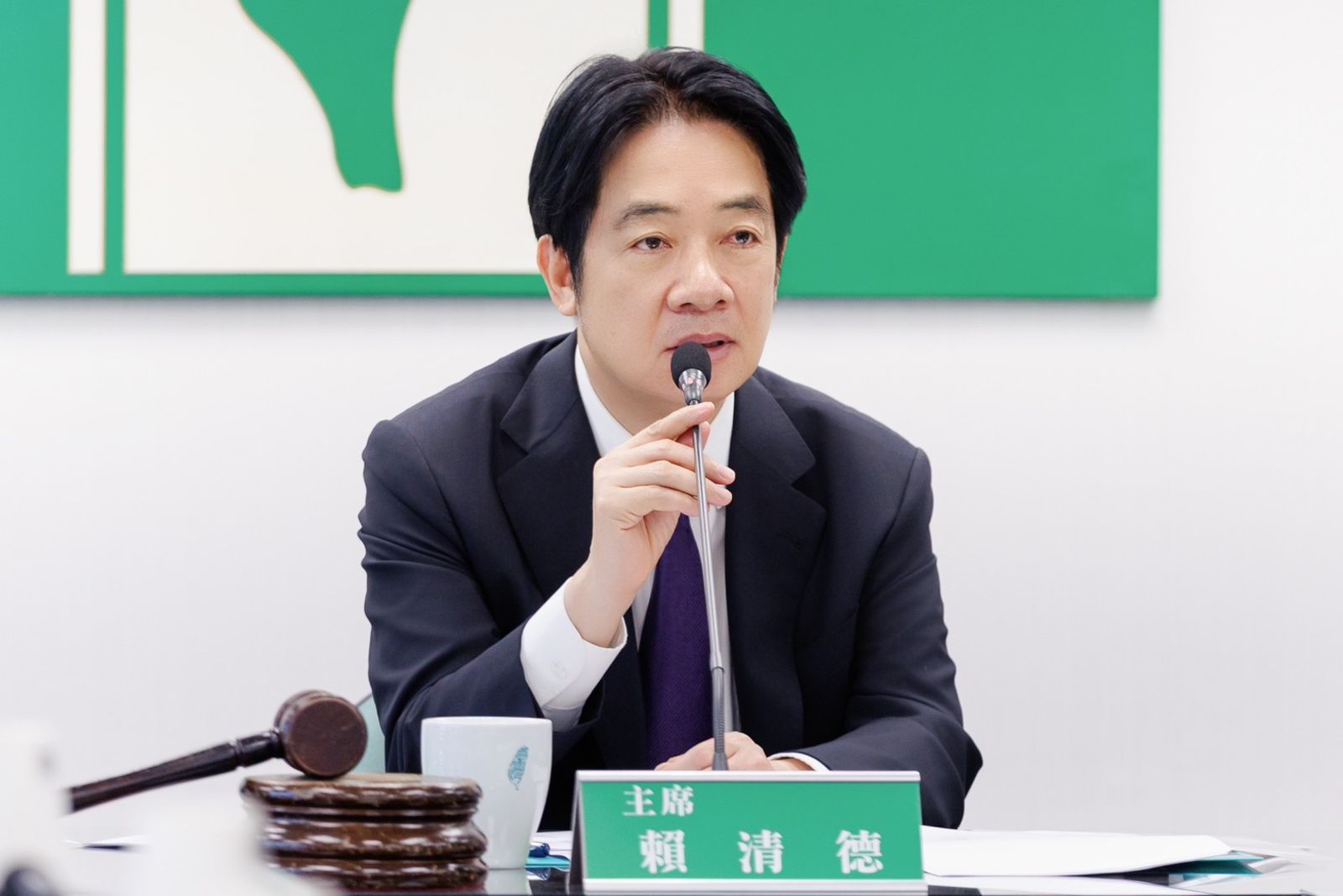 兼任民進黨主席的總統賴清德,目前在黨內的領導地位仍穩固。(圖/民進黨提供)