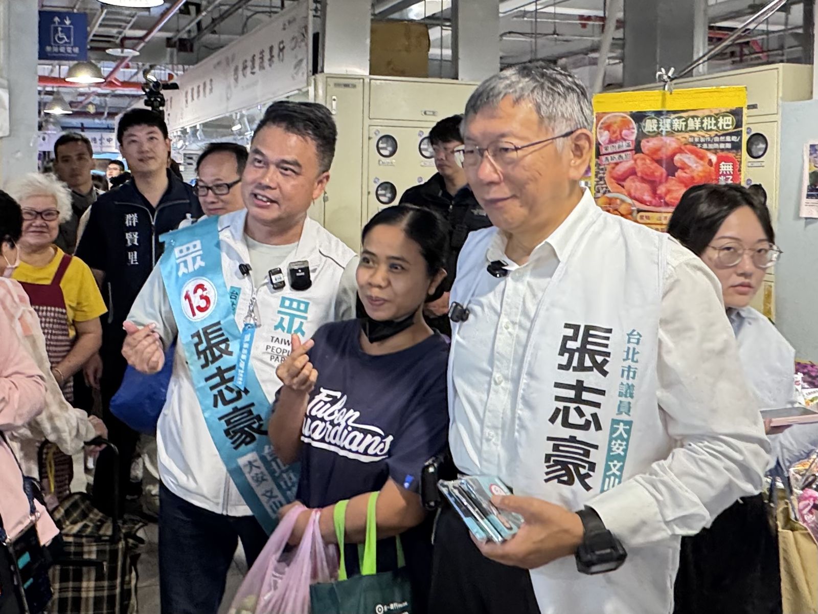 民眾黨創黨主席柯文哲今天喊話沈伯洋回答「南北縫合計畫」、去中化議題。圖/民眾黨提供