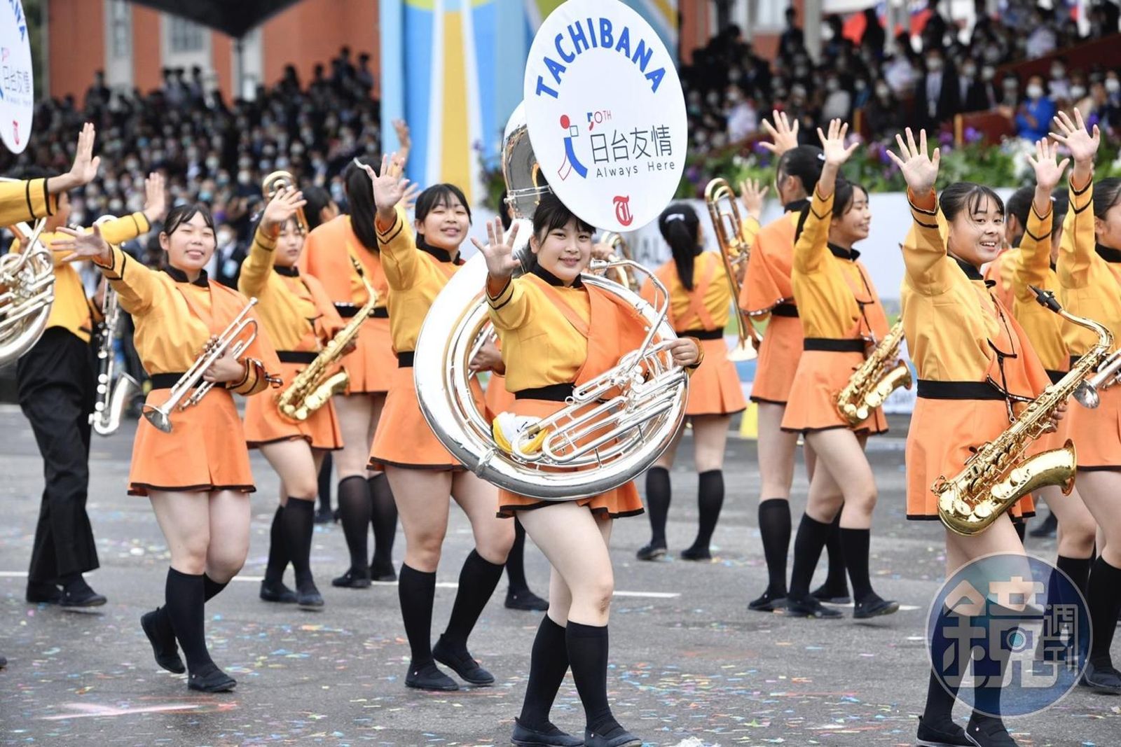 獨家／曾登上國慶大會成焦點　「橘色惡魔」「翡翠騎士」年底將來台合體表演