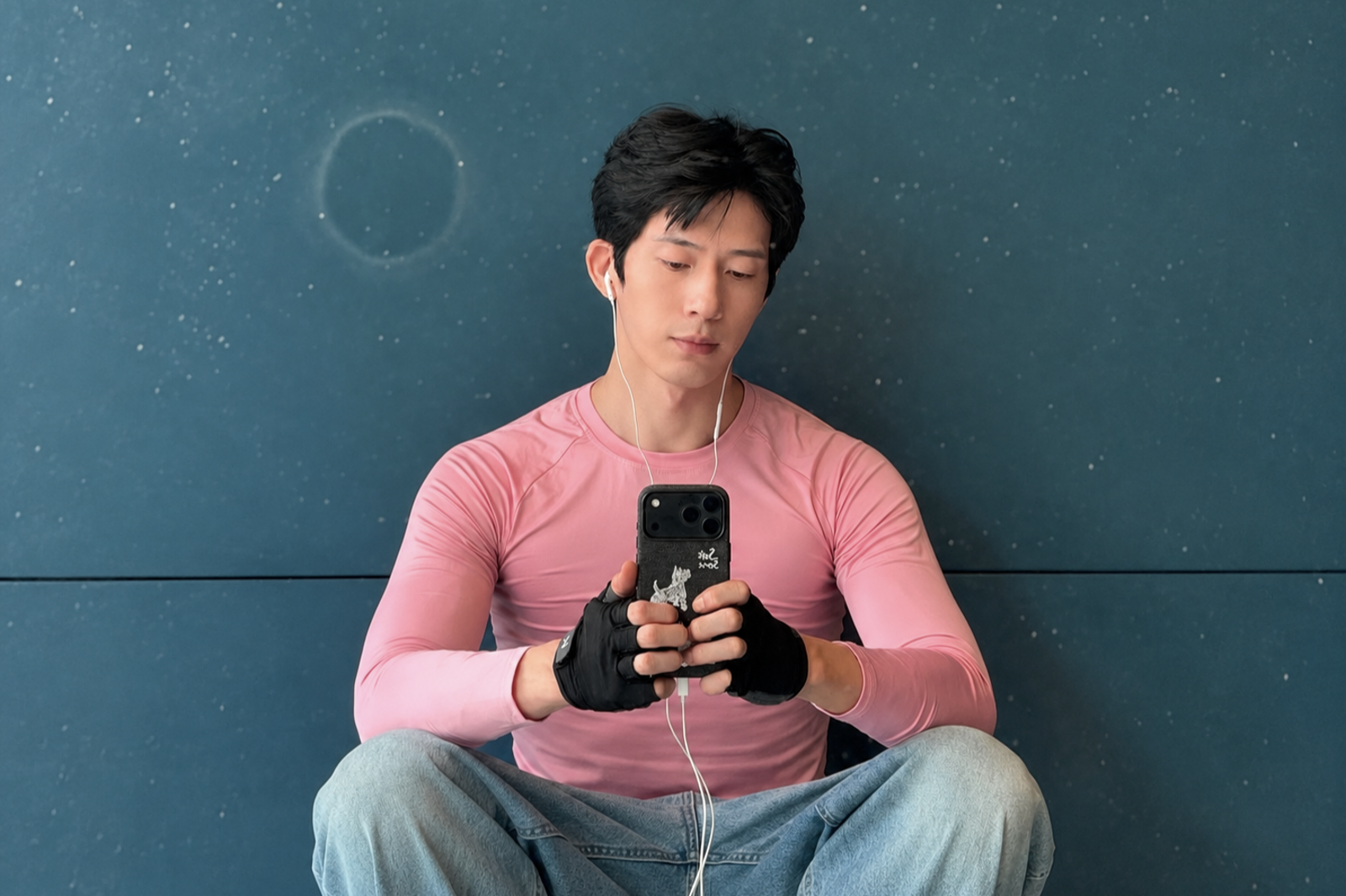 井柏然的粉色緊身上衣相當吸睛,引起大批粉絲詢問。圖/翻攝jingxiaoxiansheng IG