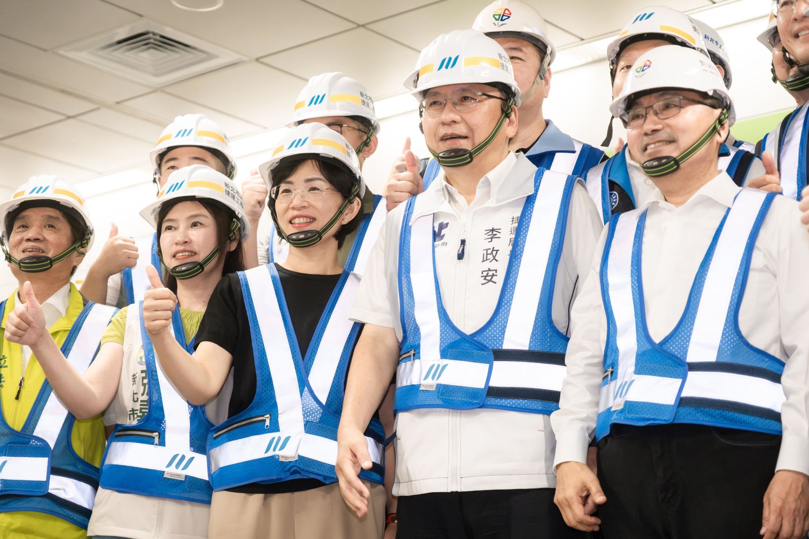 續打尊侯牌!蘇巧慧合體侯友宜視察捷運萬大線 成功爭取經費加碼