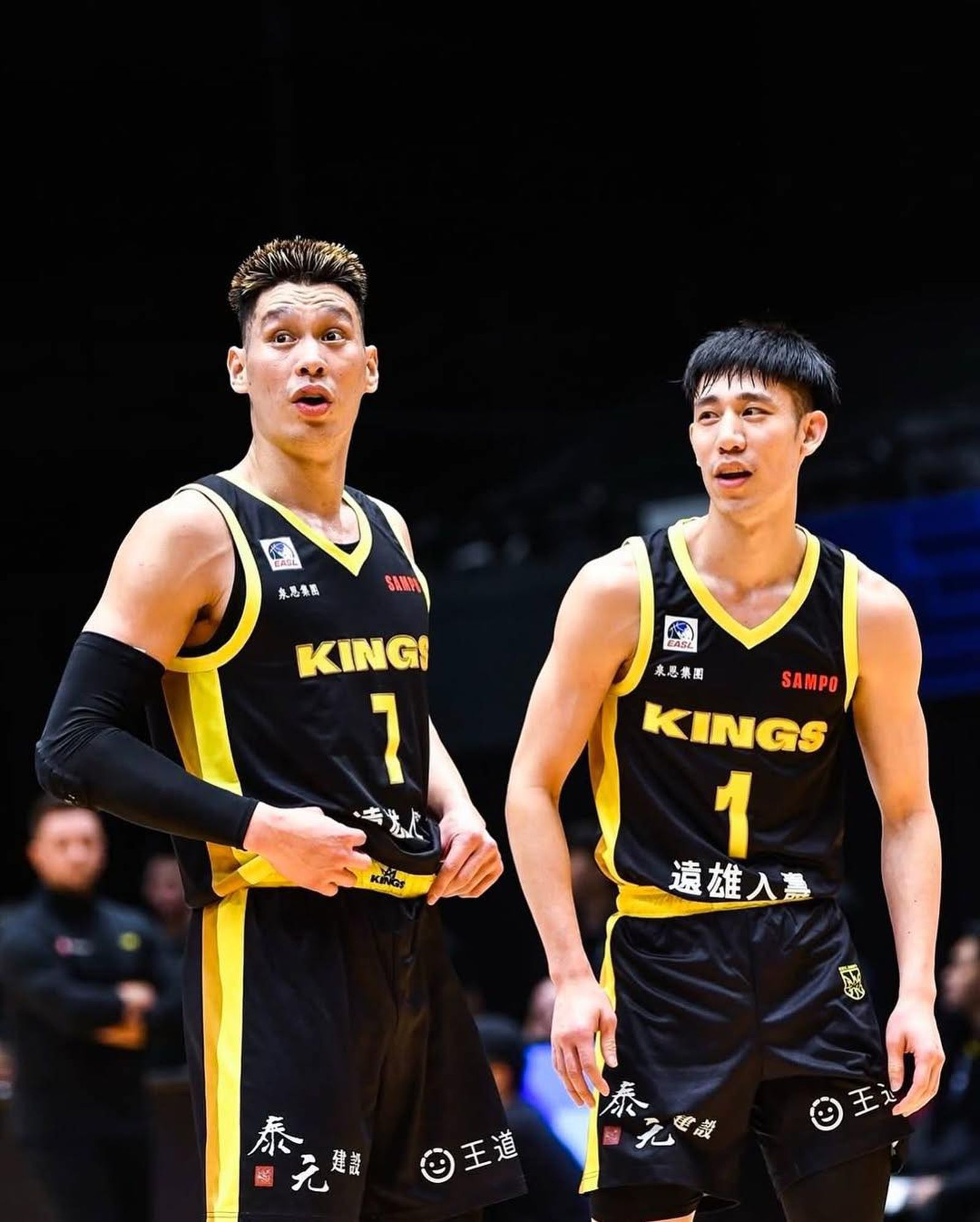 新北國王的「兄弟連線」也畫下句點。圖/翻攝自Jeremy Lin 林書豪 FB