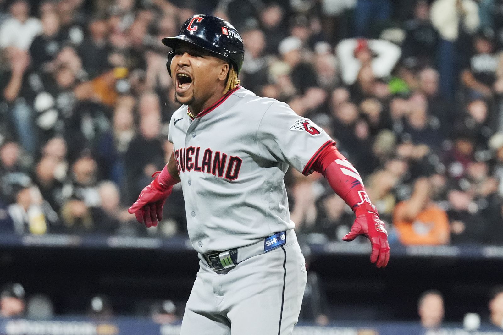 克里夫蘭守護者當家球星Jose Ramirez。圖/達志影像