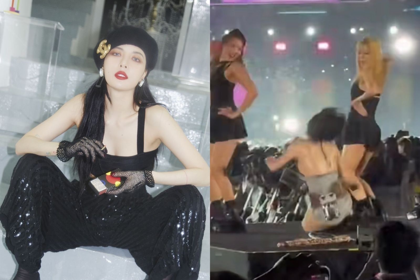 泫雅「唱一半暈倒」被工作人員抱下台　5天前才開心宣布減重10公斤