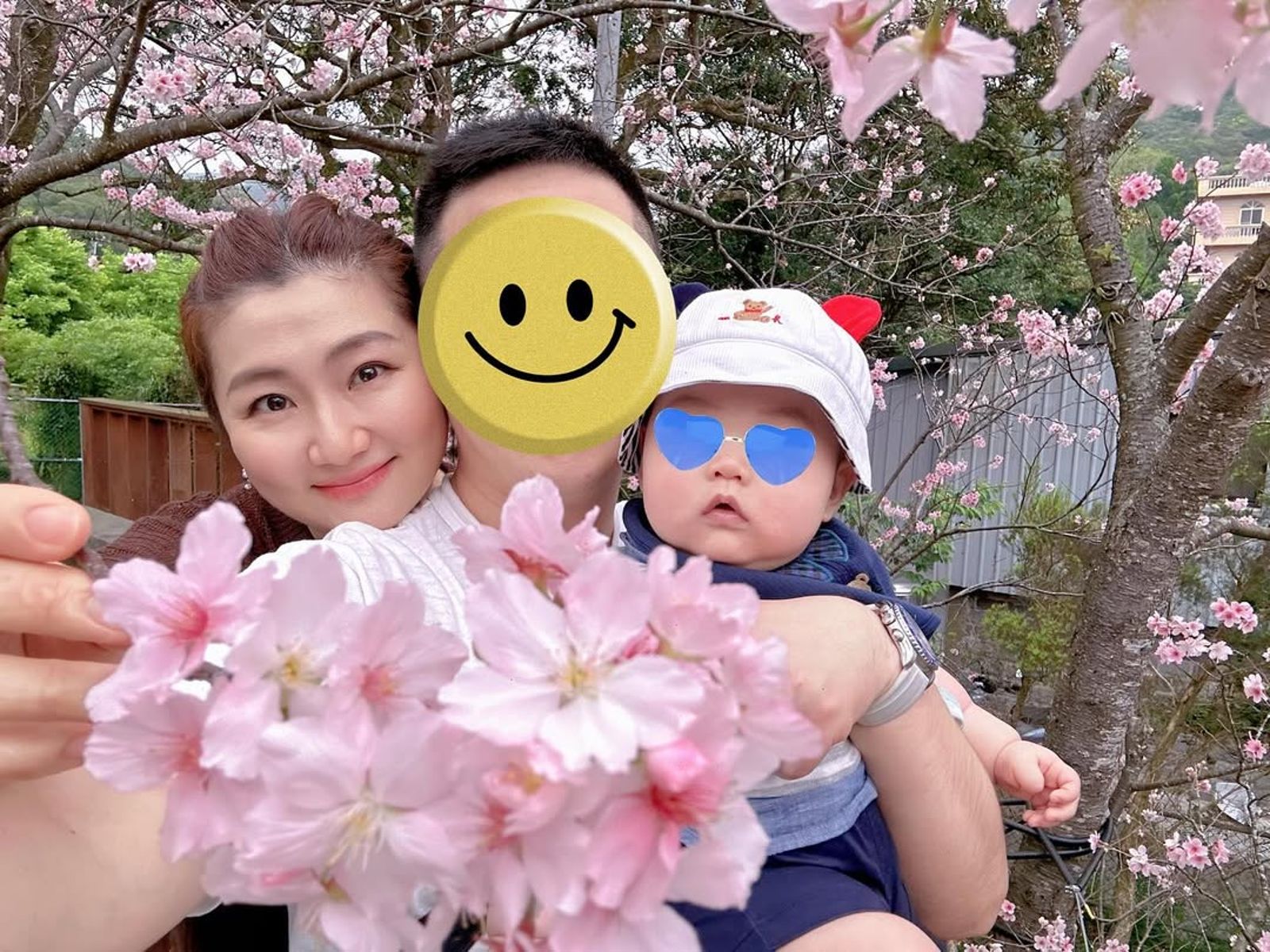 Selina和老公育有兒子「小腰果」。翻攝Selina臉書