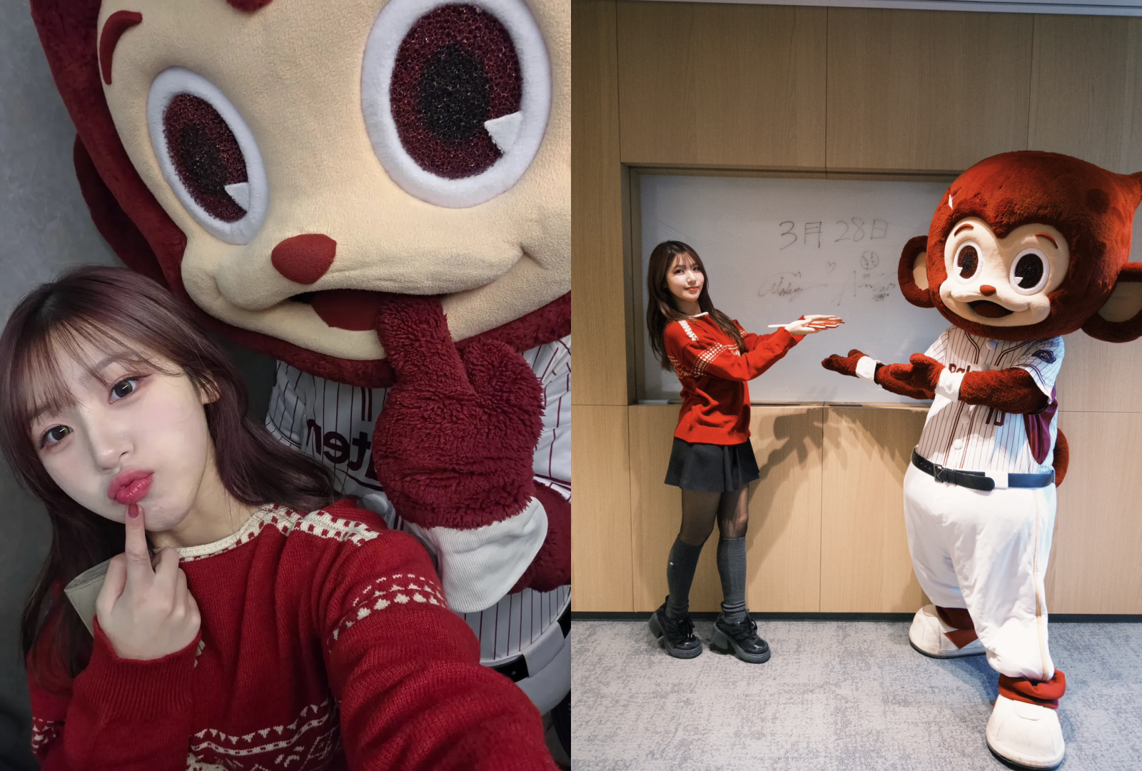 廉世彬首爾雪地約會!黑絲襪曬長腿太吸睛 超萌男伴身分曝光