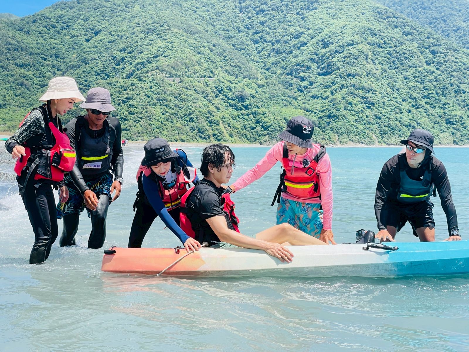 黃鐙輝宜蘭錄影成「落水王」!慘遭阿翔陷害 現場爆氣開吼
