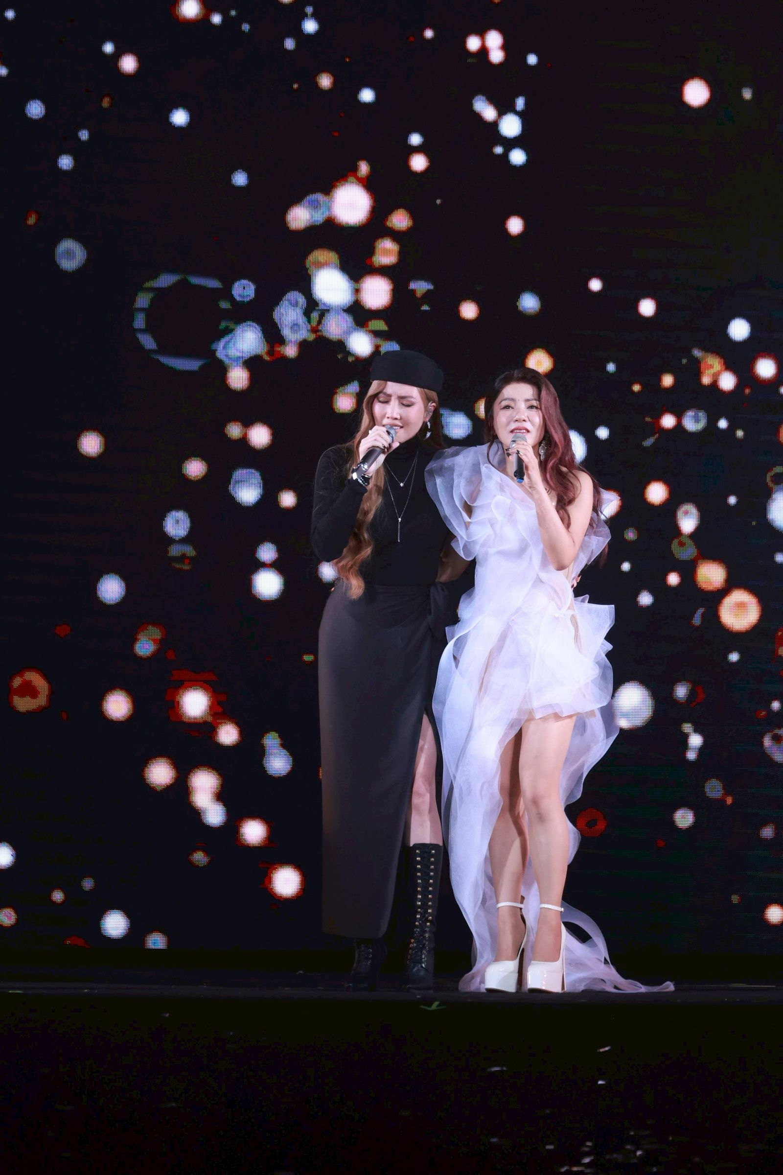 丁噹15日邀A-Lin同台合唱。劉耀勻攝