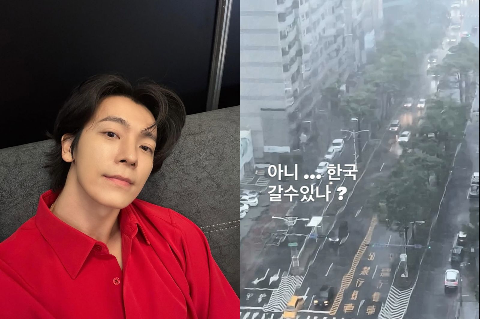 SJ D&E今放颱風假！　東海轉播高雄風雨驚問「我回得去韓國嗎」