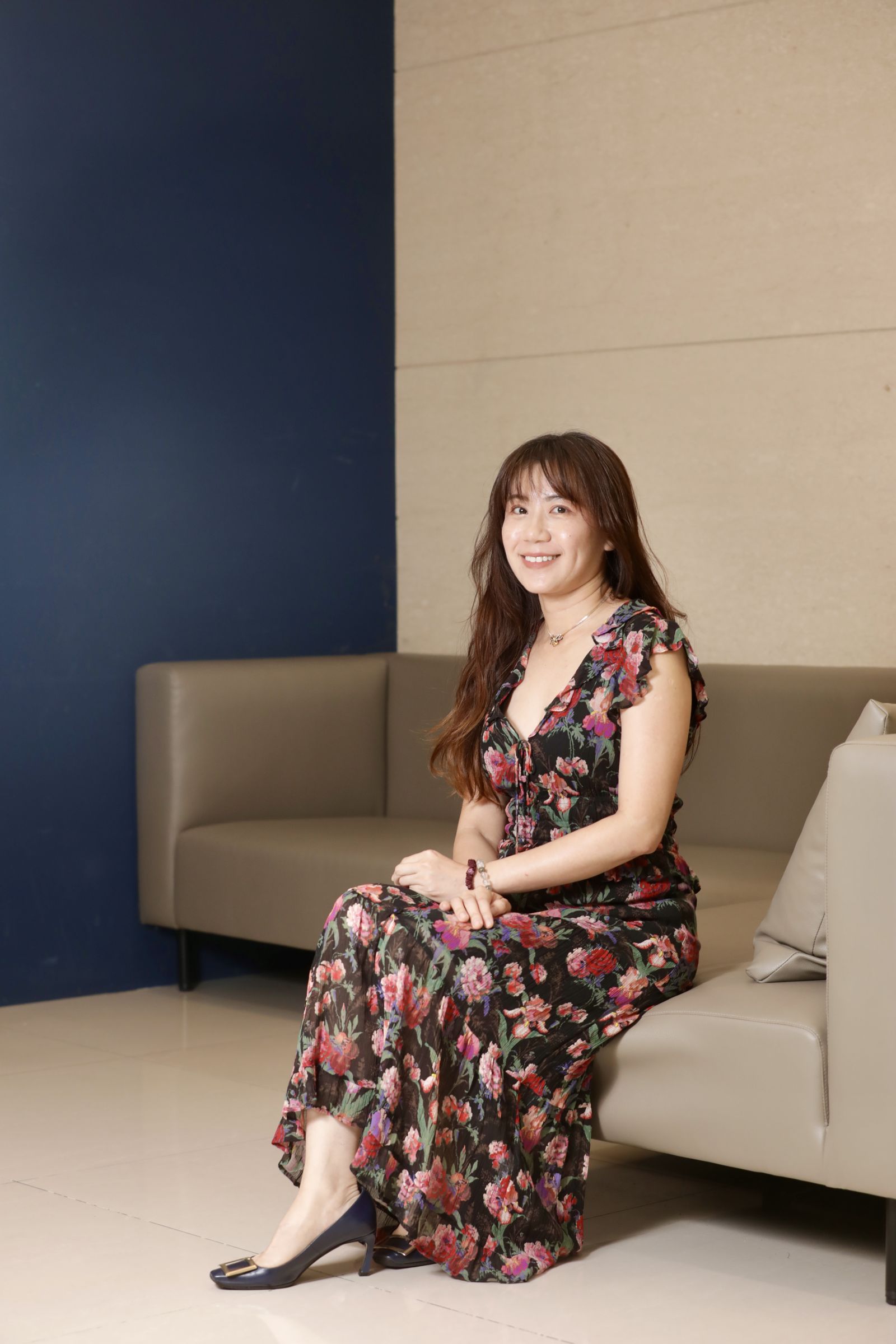 嚴雯馨認為，她不喜歡談性別議題，因為當這個問題還存在，就表示這個社會框架還是在。（圖／林煒凱攝）