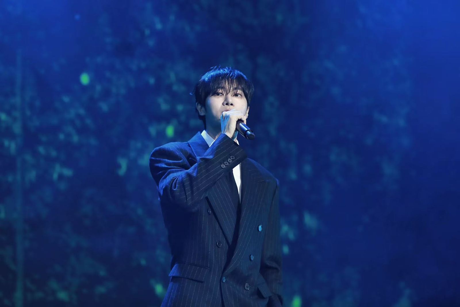 秋泳愚唱了〈那些年〉。D-SHOW提供