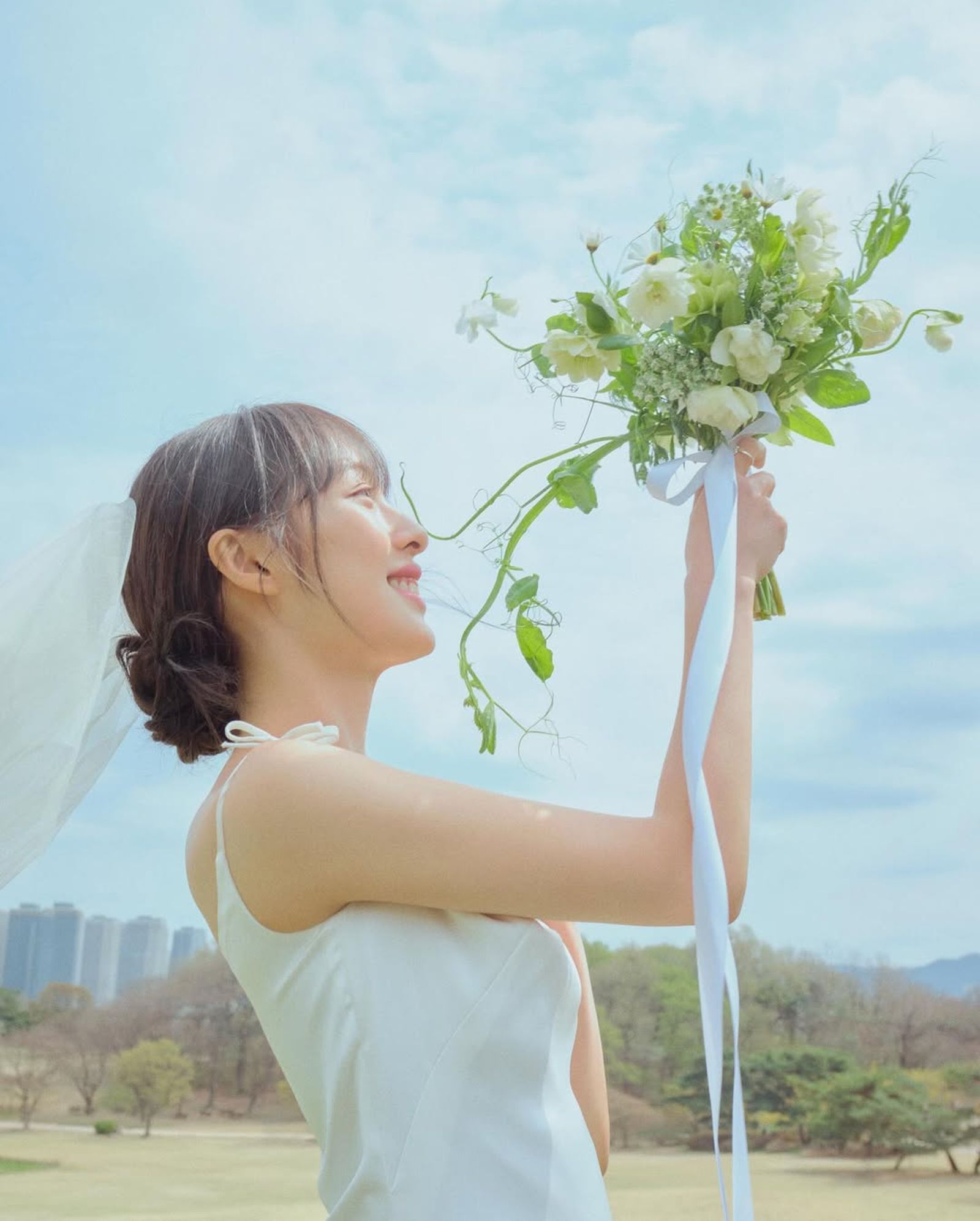 金寶羅去年6月結婚，沒想到婚姻不到一年就走到終點。翻攝IG@kim_bora95