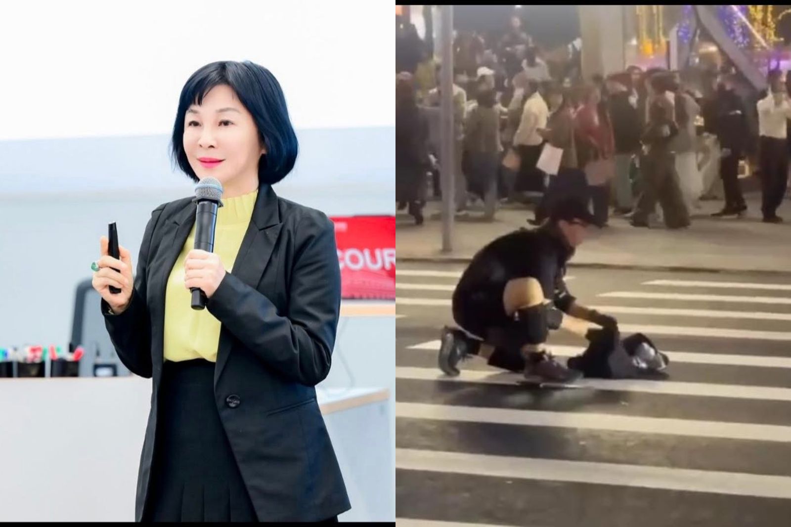 吳淡如接小孩下課「擦身北車隨機殺人」　曝驚險心聲：捏了一把冷汗