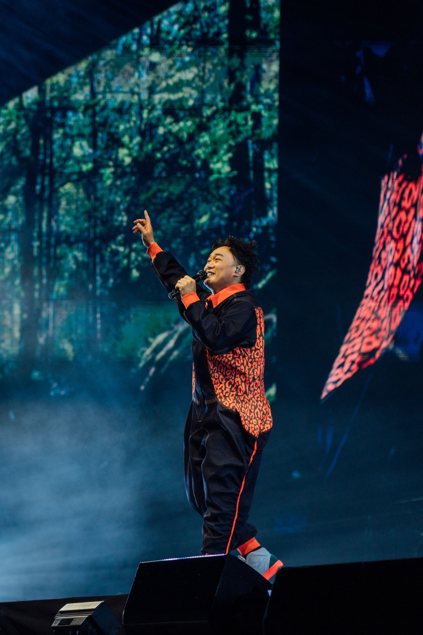 陳奕迅出道以來首次在日本東京舉行個人演唱會。環球音樂提供