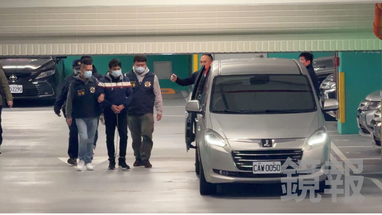 警方依殺人罪嫌移送廖嫌。呂健豪攝