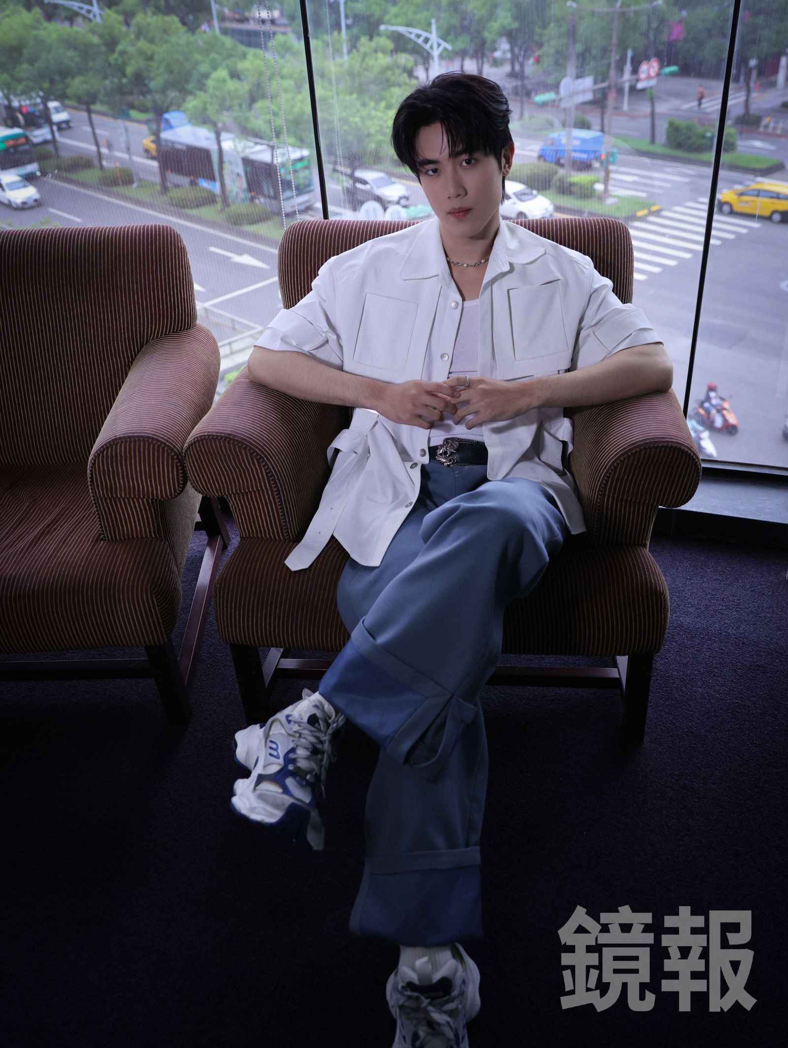 韓晨身材高䠷。劉耀匀拍攝