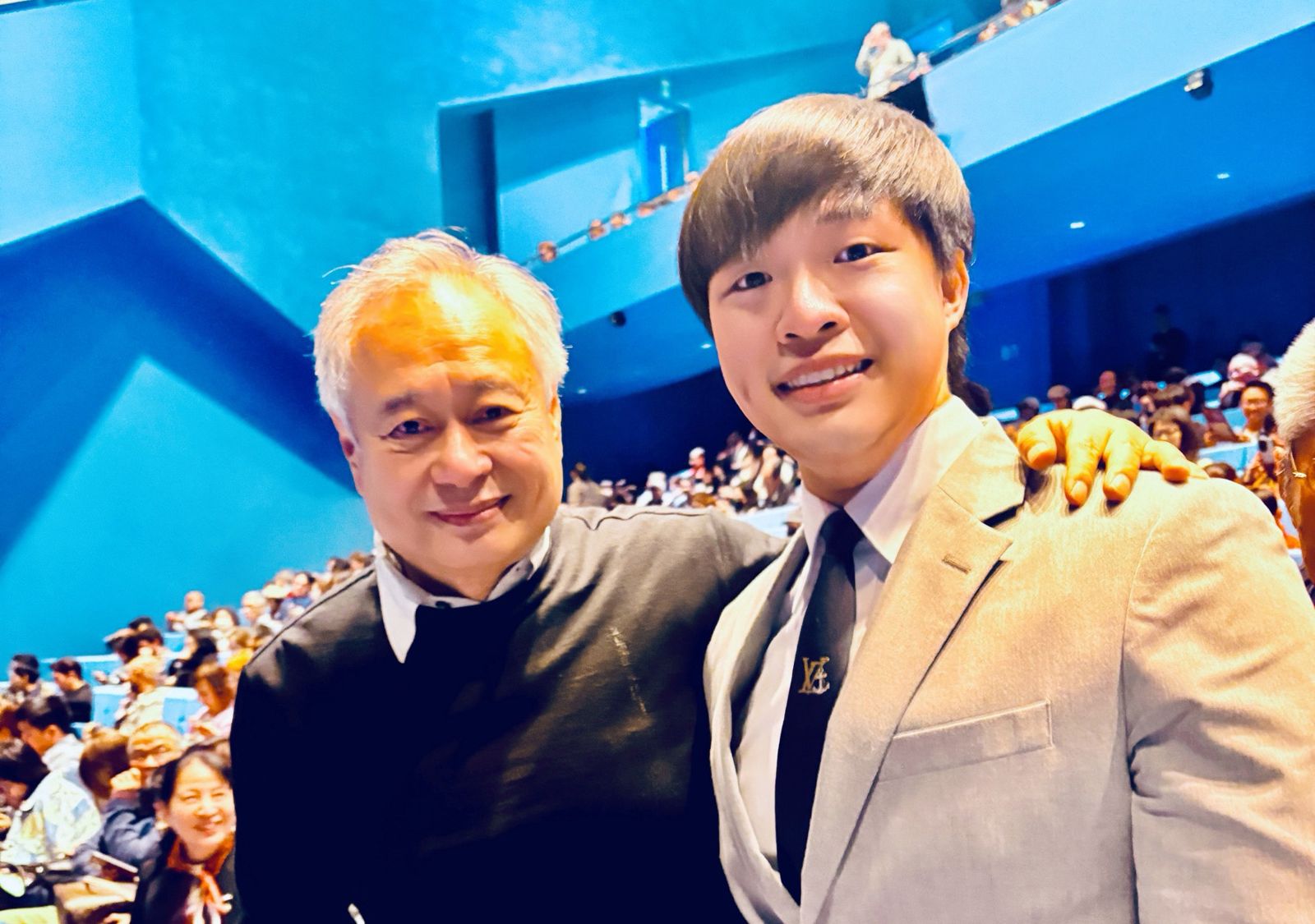 蔣榮宗為偶像李安紀錄片配樂　4年後音樂會上追星成功