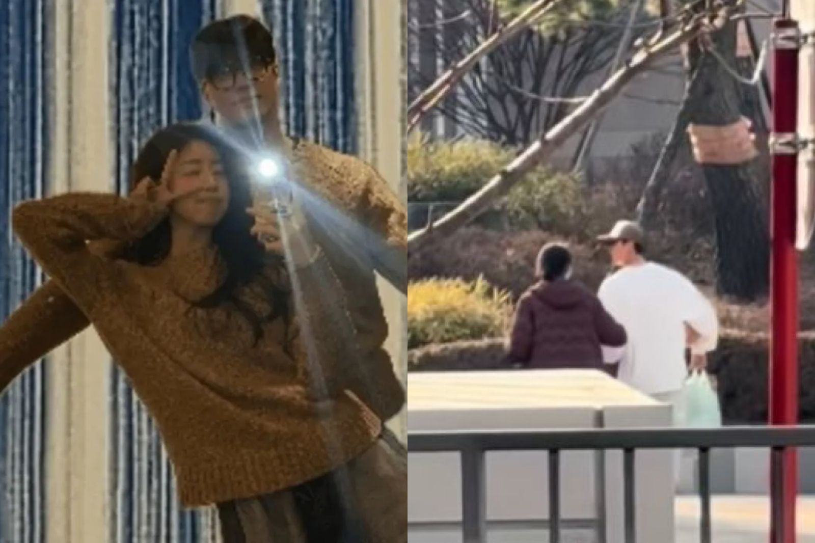 才被嗆戀愛就退追！28歲安芝儇挽手成百賢「回家」　甜蜜畫面全被拍