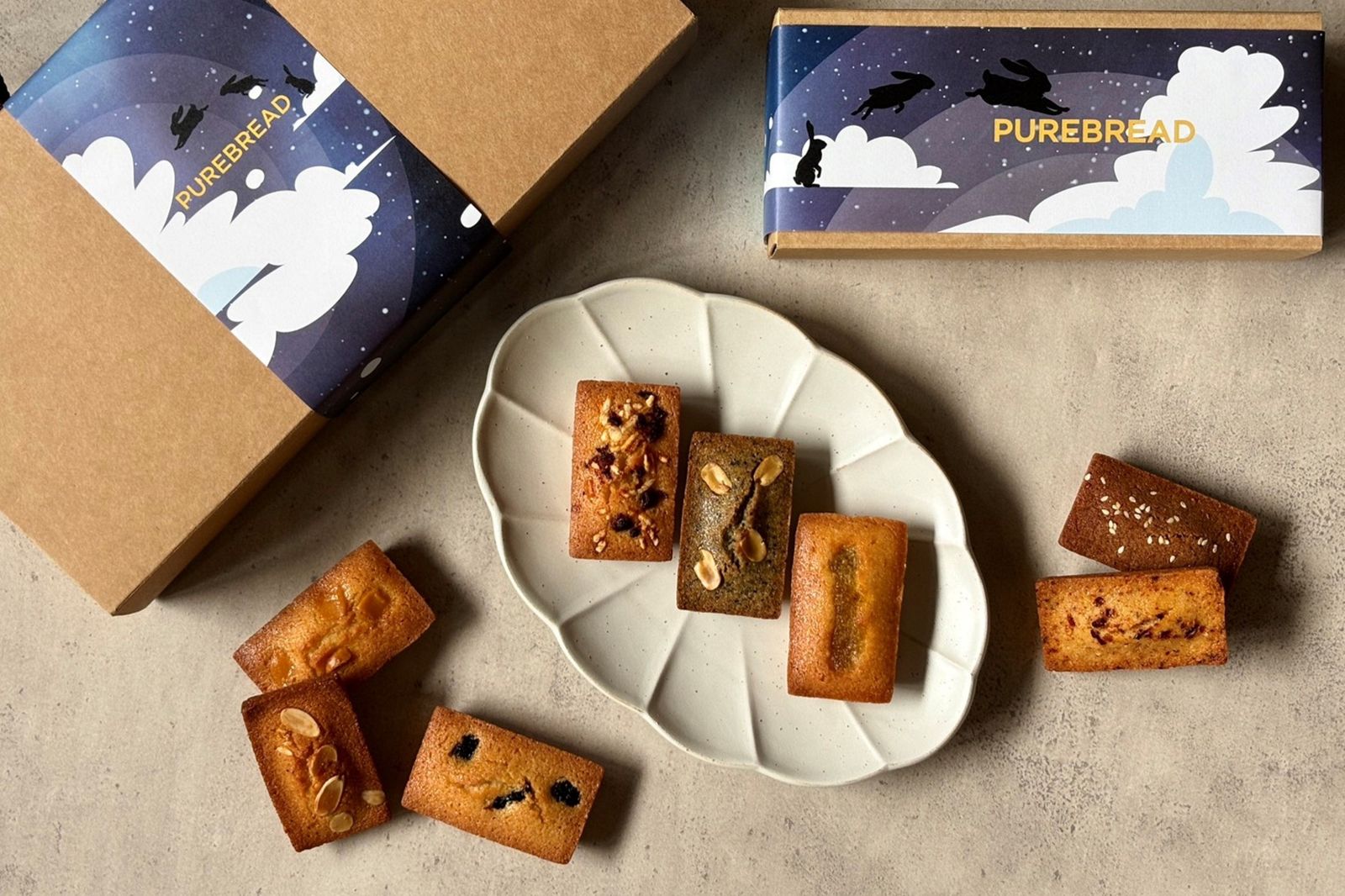 吃膩月餅了?「Purebread」中秋限定費南雪飄柚香、送禮有質感