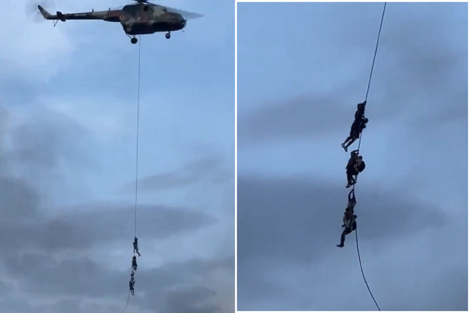 尼泊爾權貴完美詮釋「臨陣脫逃」　冒死高空吊掛！反腐前女大法官組臨時政府