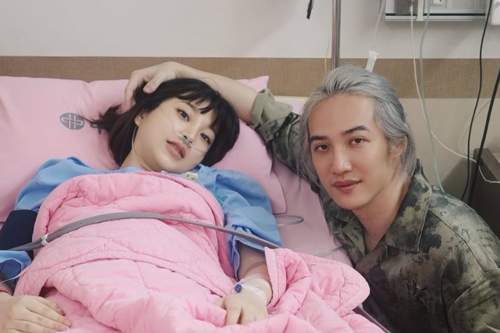 熊仔、李優今年4月升格爸媽的喜悅。翻攝熊仔IG