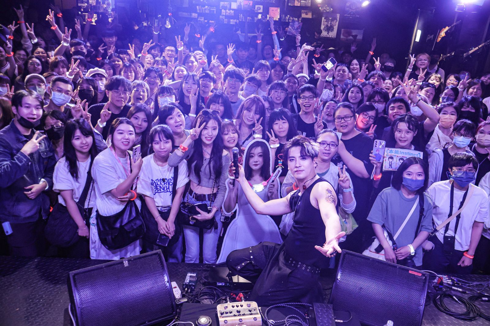 陳德修唱回台北吸引滿場歌迷到場。陳德修工作室提供