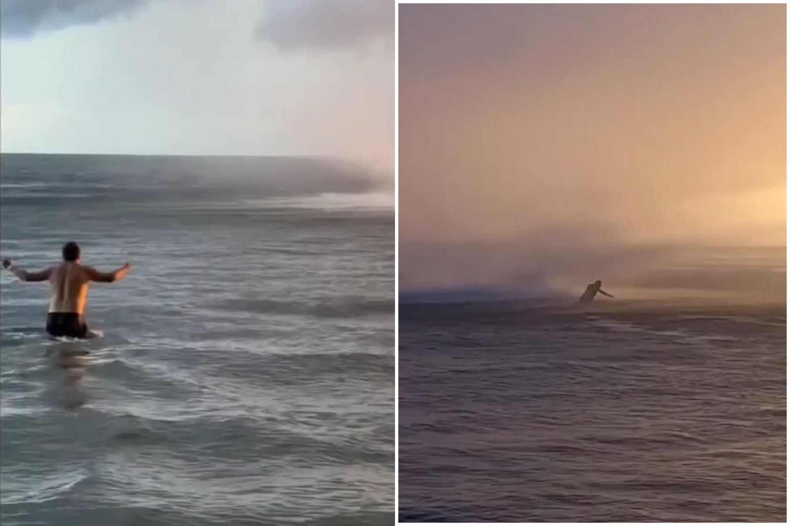 腦殘不用救了！醉漢堅持捨身闖龍捲風中心　朋友聲聲喚回仍不聽