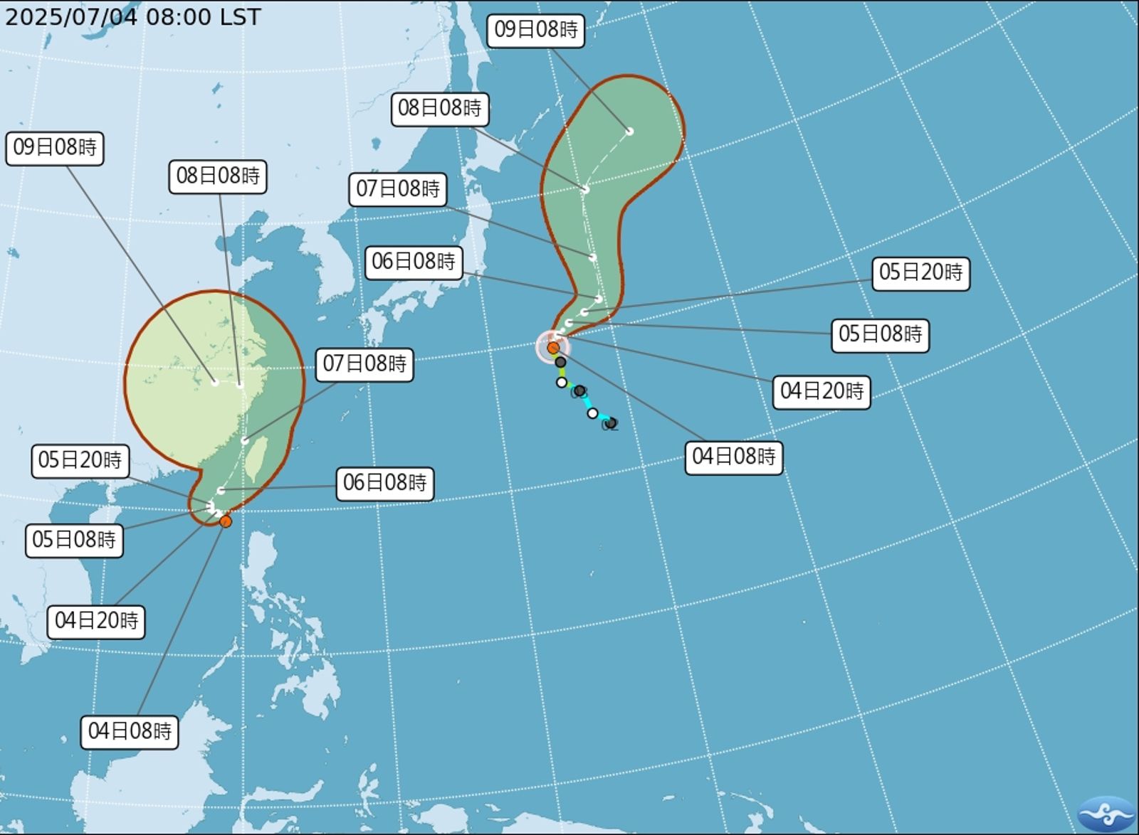 熱帶低壓生成就在家門口　若升格颱風不排除直接發警報