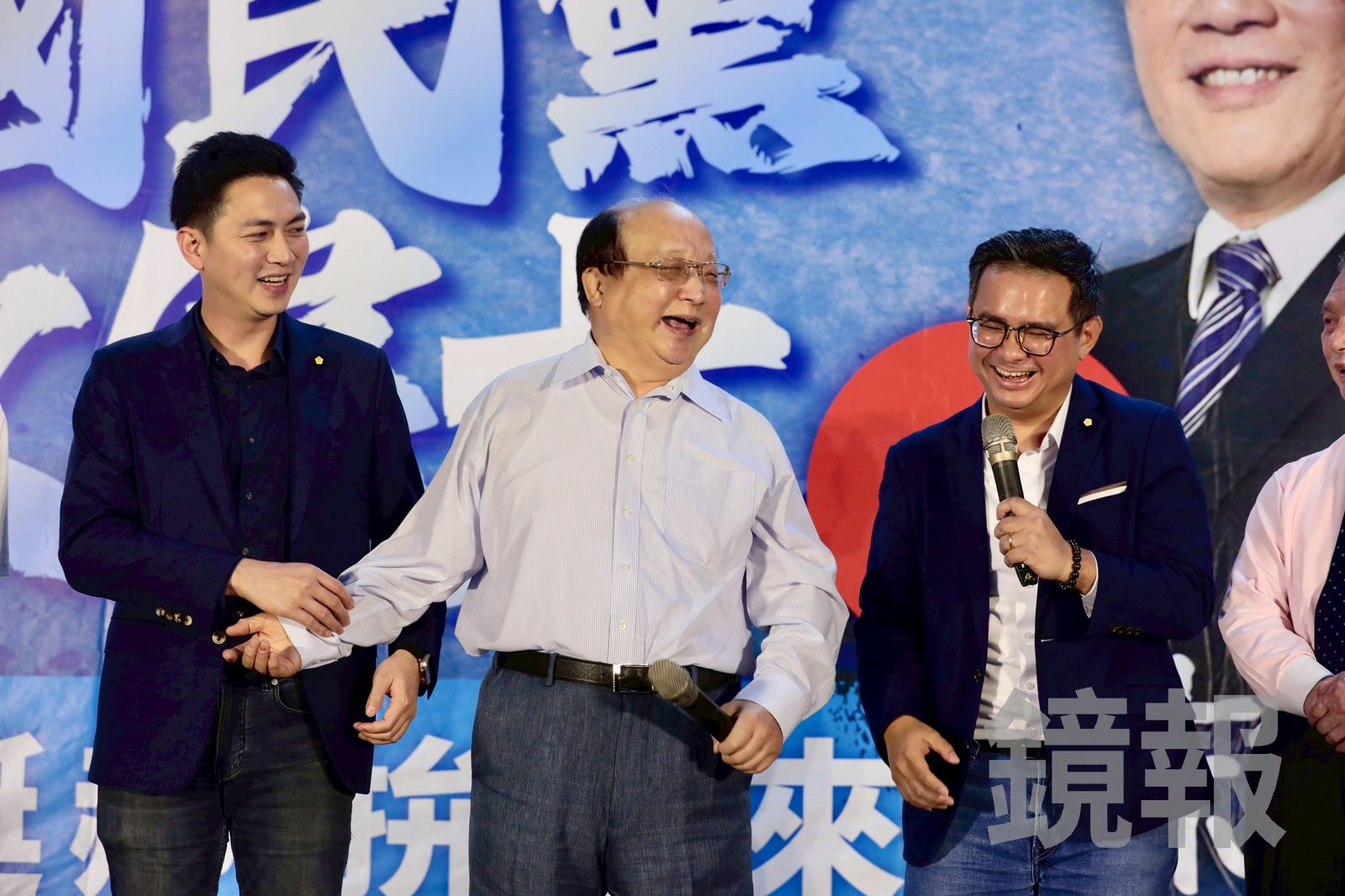 選前之夜北上力挺郝龍斌！胡志強被網軍罵「沒頭髮」笑回：要講髮型應找韓國瑜、蘇貞昌