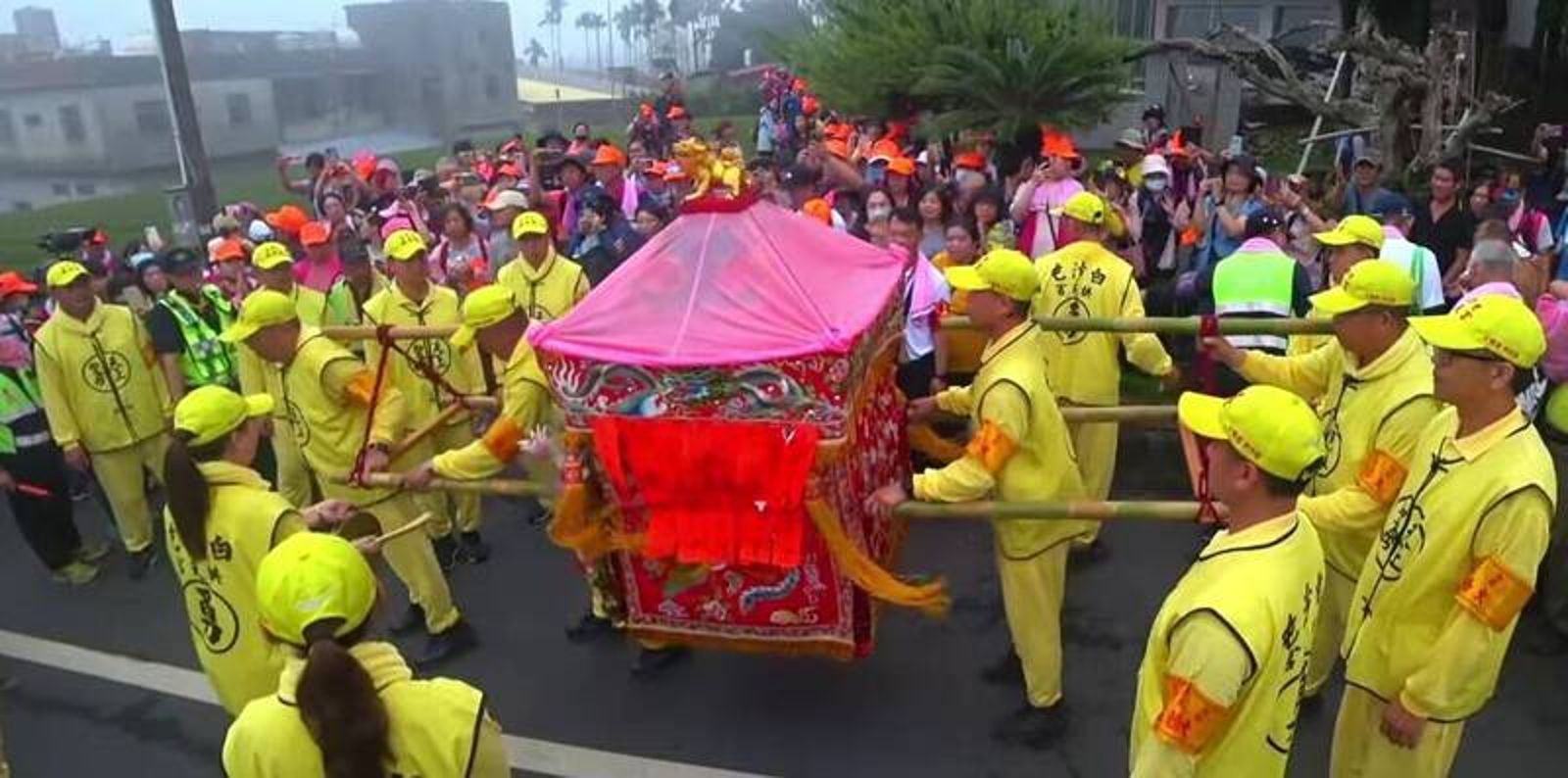 白沙屯媽祖駐駕名間鄉今轉向彰化田中　南投市落空