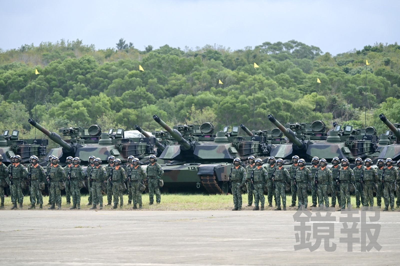 M1A2T戰車成軍　賴清德：只有實力才可帶來真和平