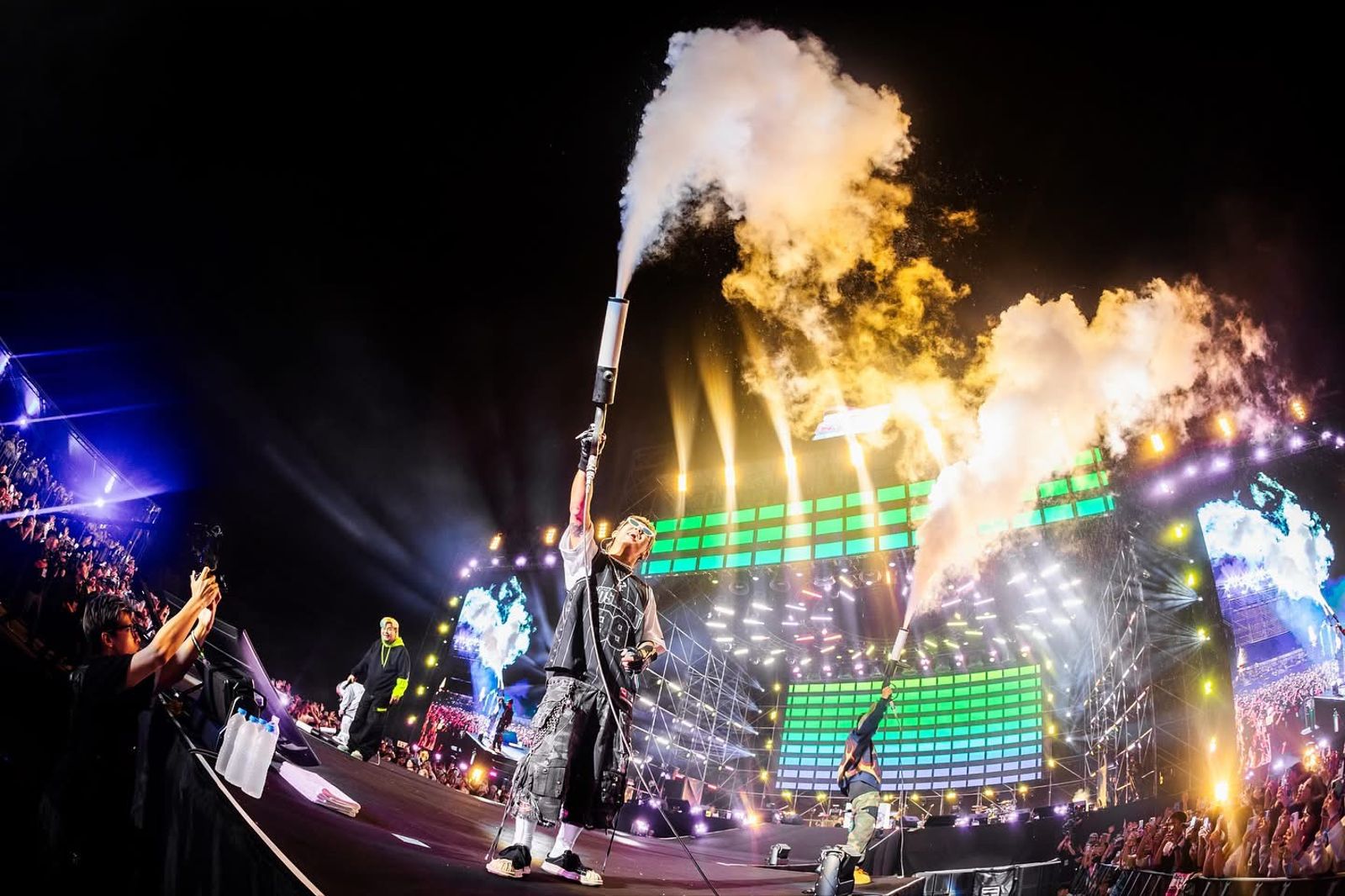 「玖壹壹南北貳路音樂節2025」15、16日在台中開唱。KKLIVE、混血兒娛樂提供