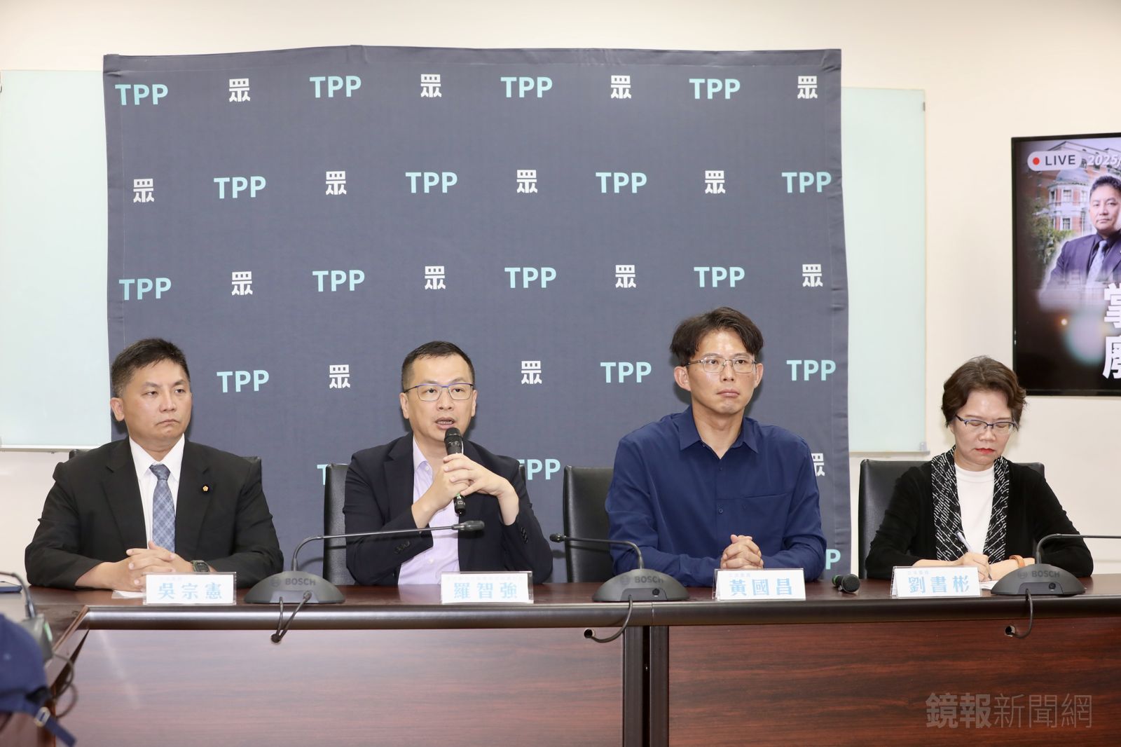 32藍白委支持廢監察院 黃國昌拚本週五成立修憲委員會