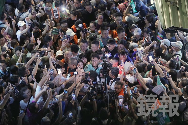 洋流變巨浪！沈伯洋三訪內湖737創空前人潮　預告倒數2個月有「大計劃」
