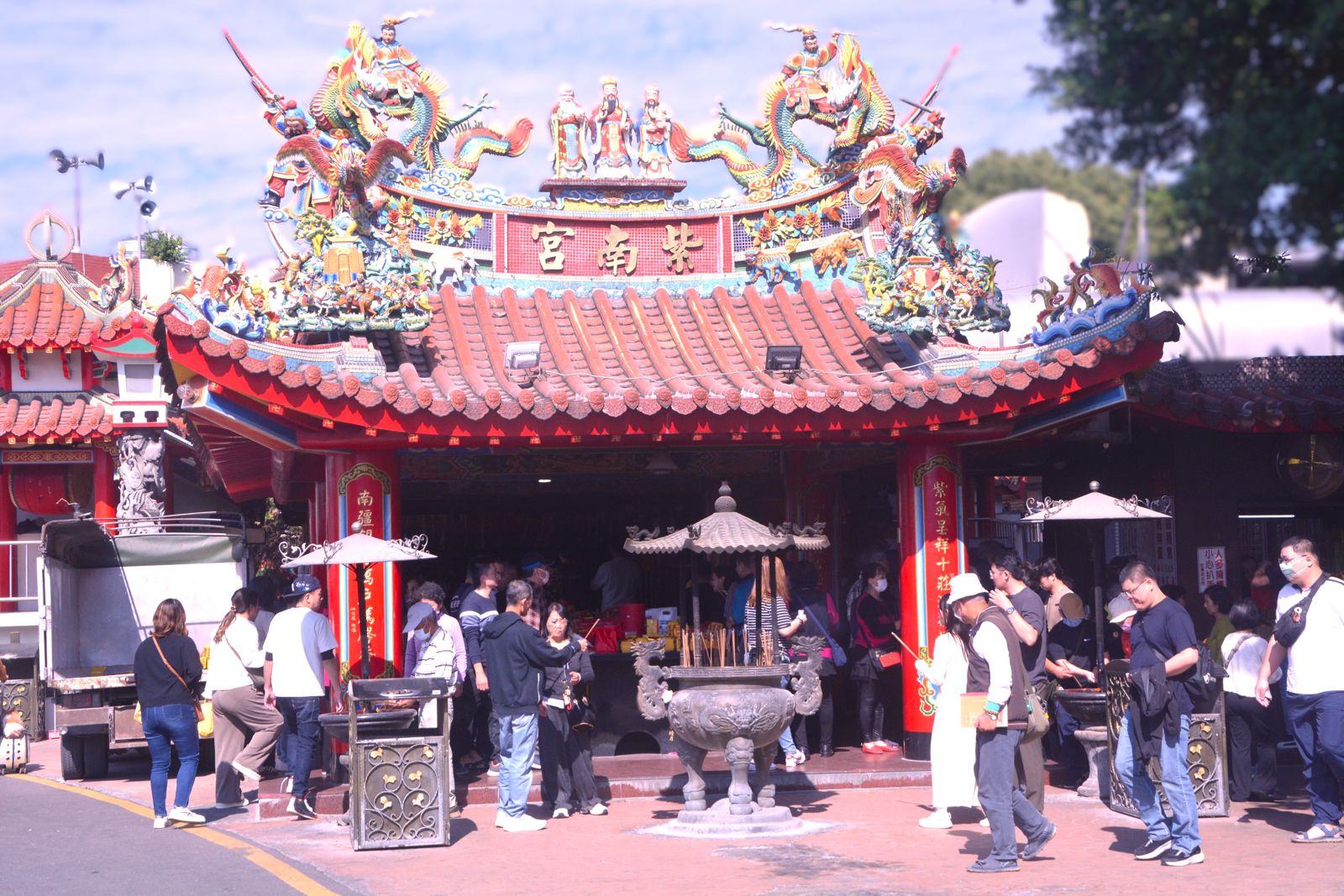 到全台最夯紫南宮借發財金 主委莊秋安:心存善念有來有保庇