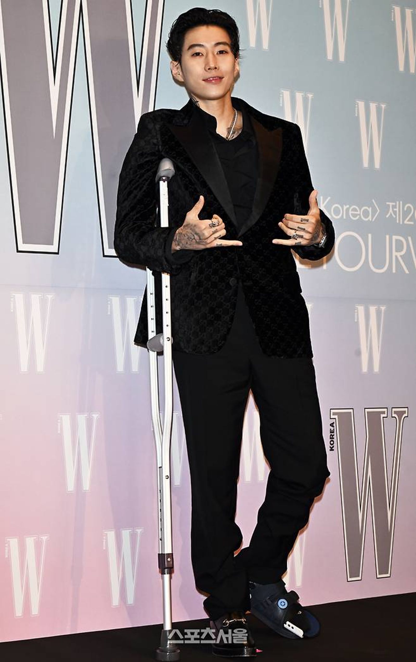 朴載範強調自己也是想對公益活動共襄盛舉,沒想到選曲惹惱網友。翻攝sportsseoul