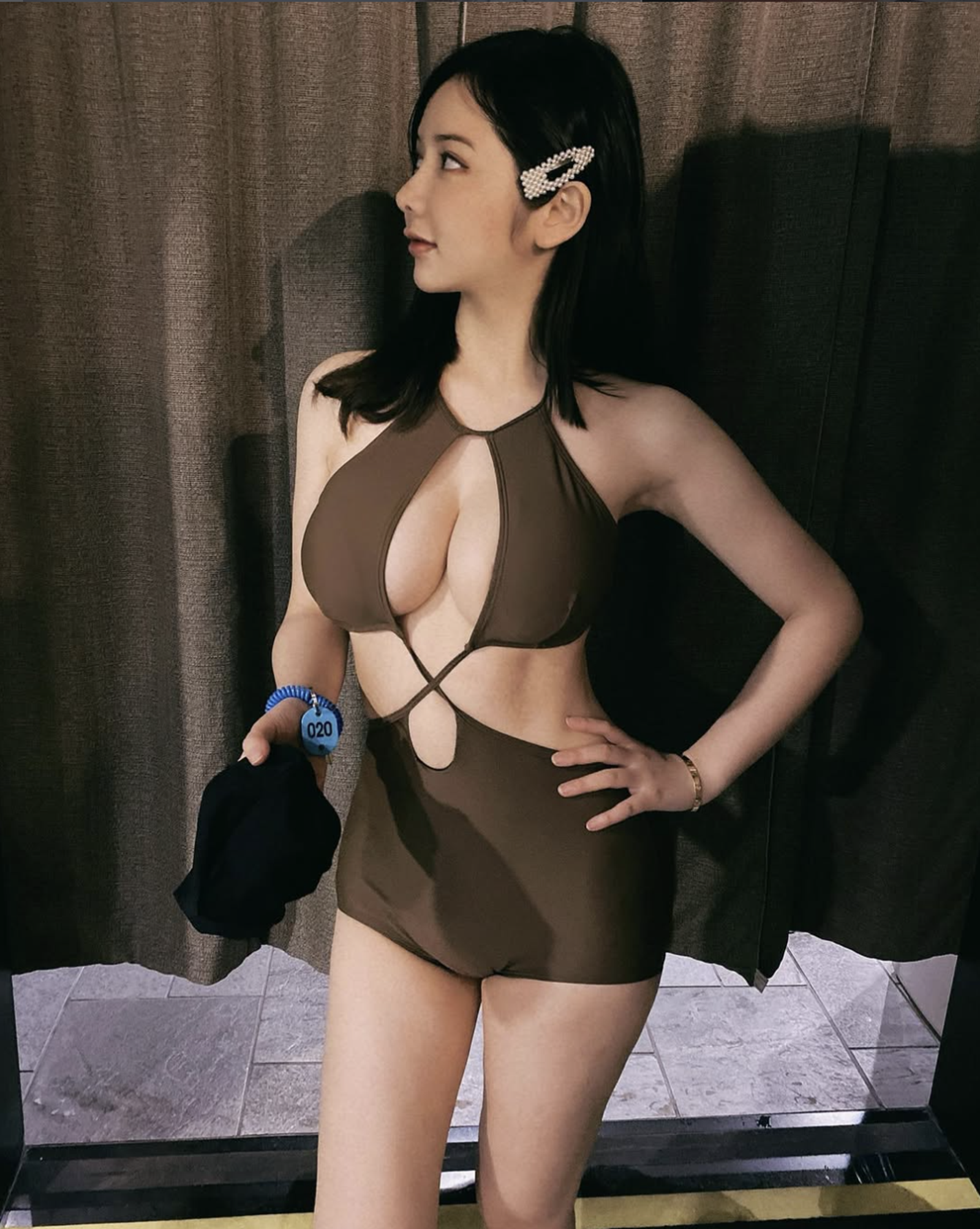 言言有「護理界佐佐木希」封號。翻攝IG @panaiyen