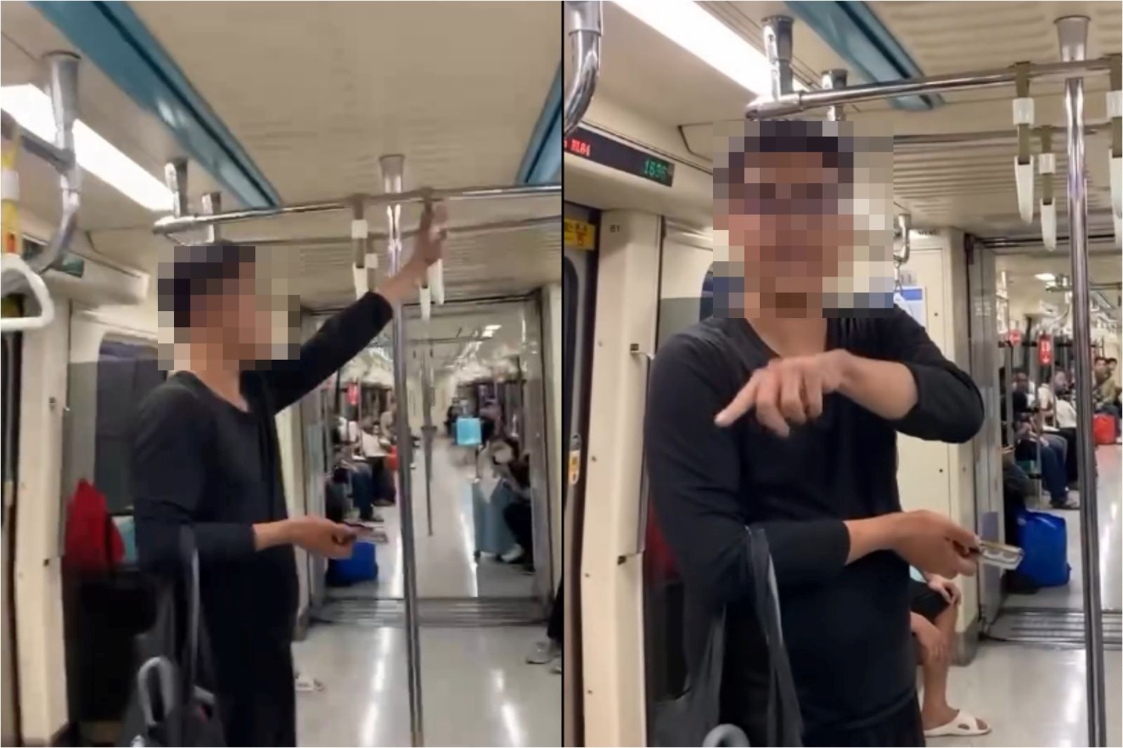 母捷運上「打女兒手心」反遭毆！律師揭路人干預權利：「正當防衛」恐成傷害罪
