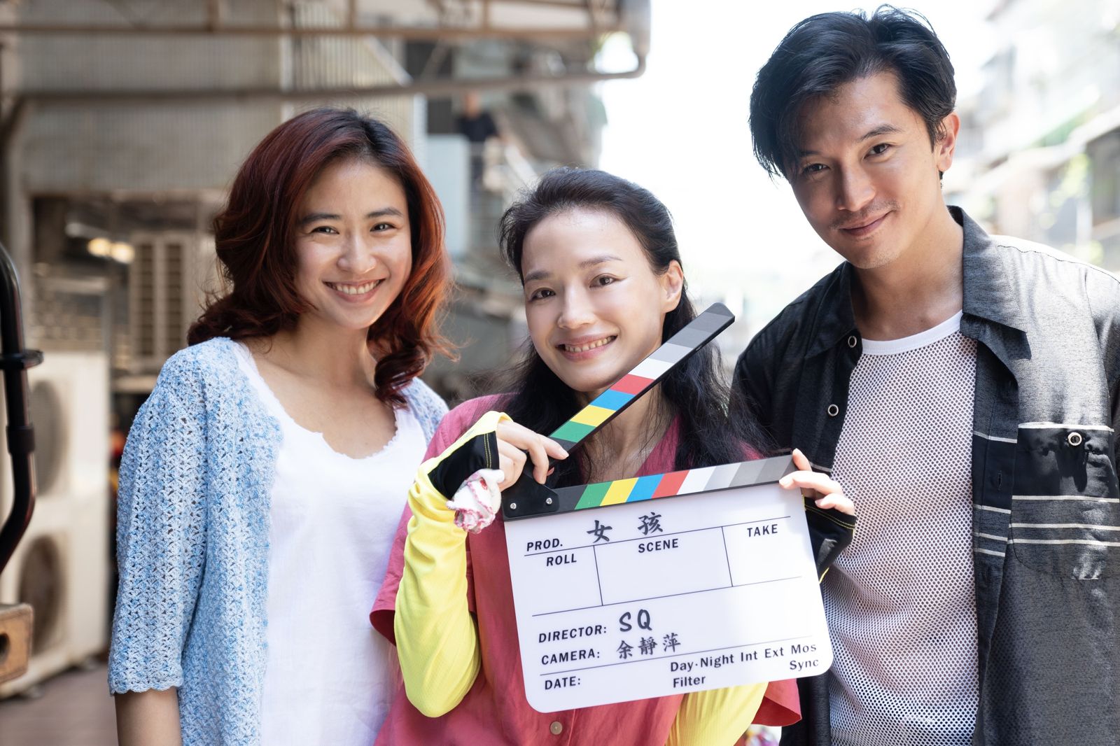 9m88、邱澤演出、舒淇首部執導作品《女孩》入圍威尼斯影展，3人月底也將前往威尼斯出席盛會。甲上娛樂提供