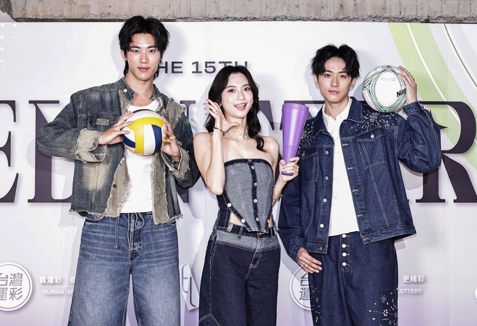 韓晨(左起)、袁子筑、徐瑋澤重返璀璨之星夢想起點。伊林娛樂提供