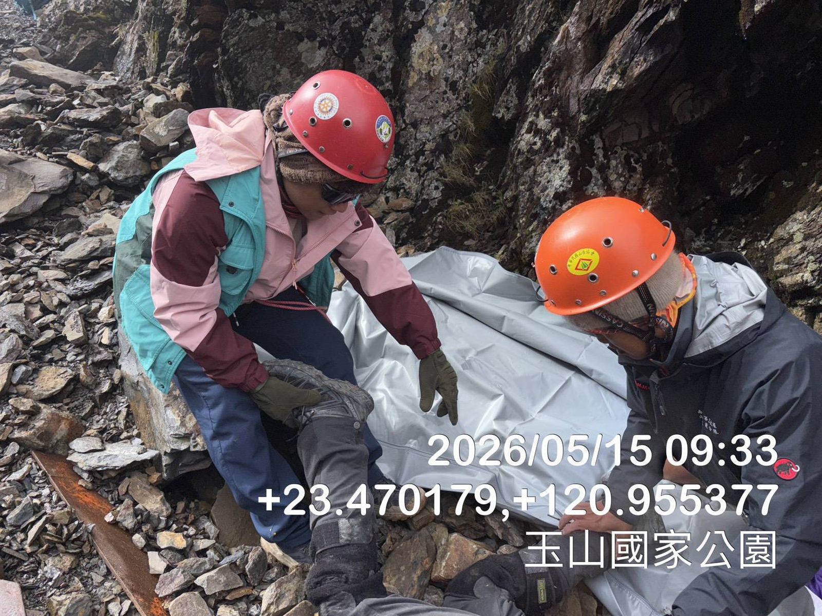 蔡男跌落山谷位置相當陡峭、。讀者提供