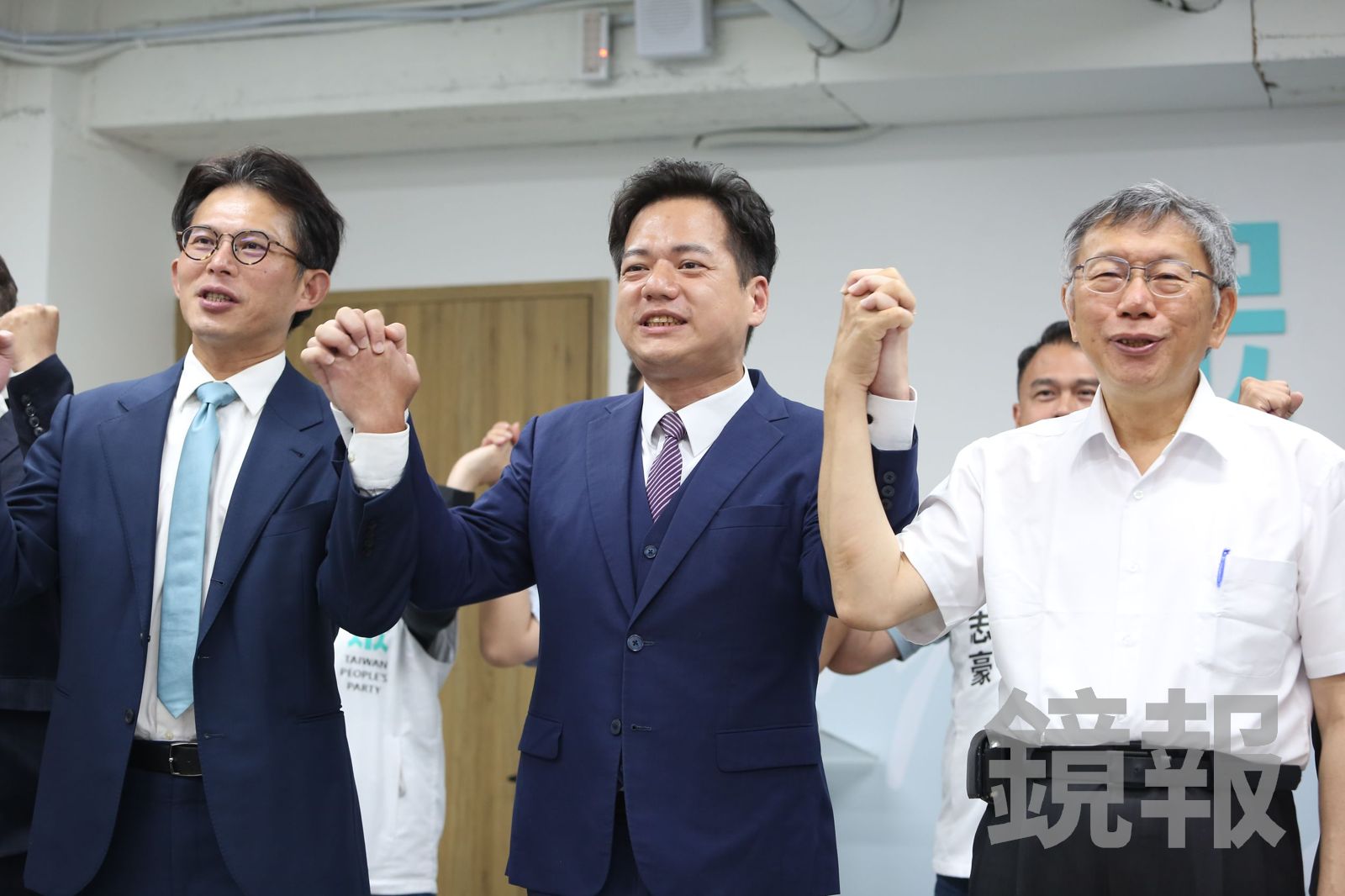 內訌隱憂!民眾黨授旗邱臣遠參選竹北市長 林碩彥未到場