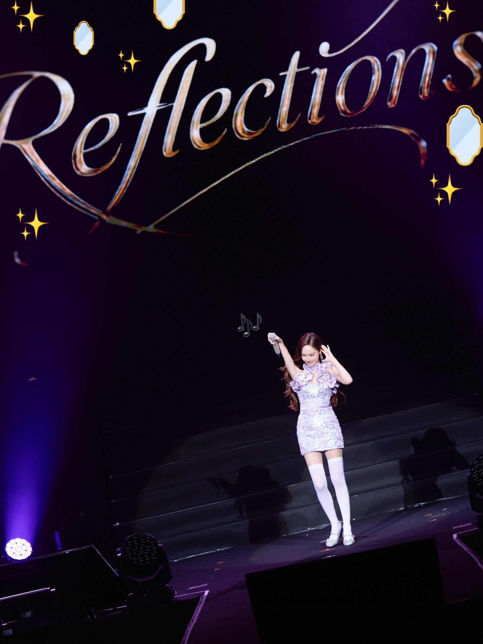 Jessica日前在馬來西亞開唱。翻攝IG@jessica.syj