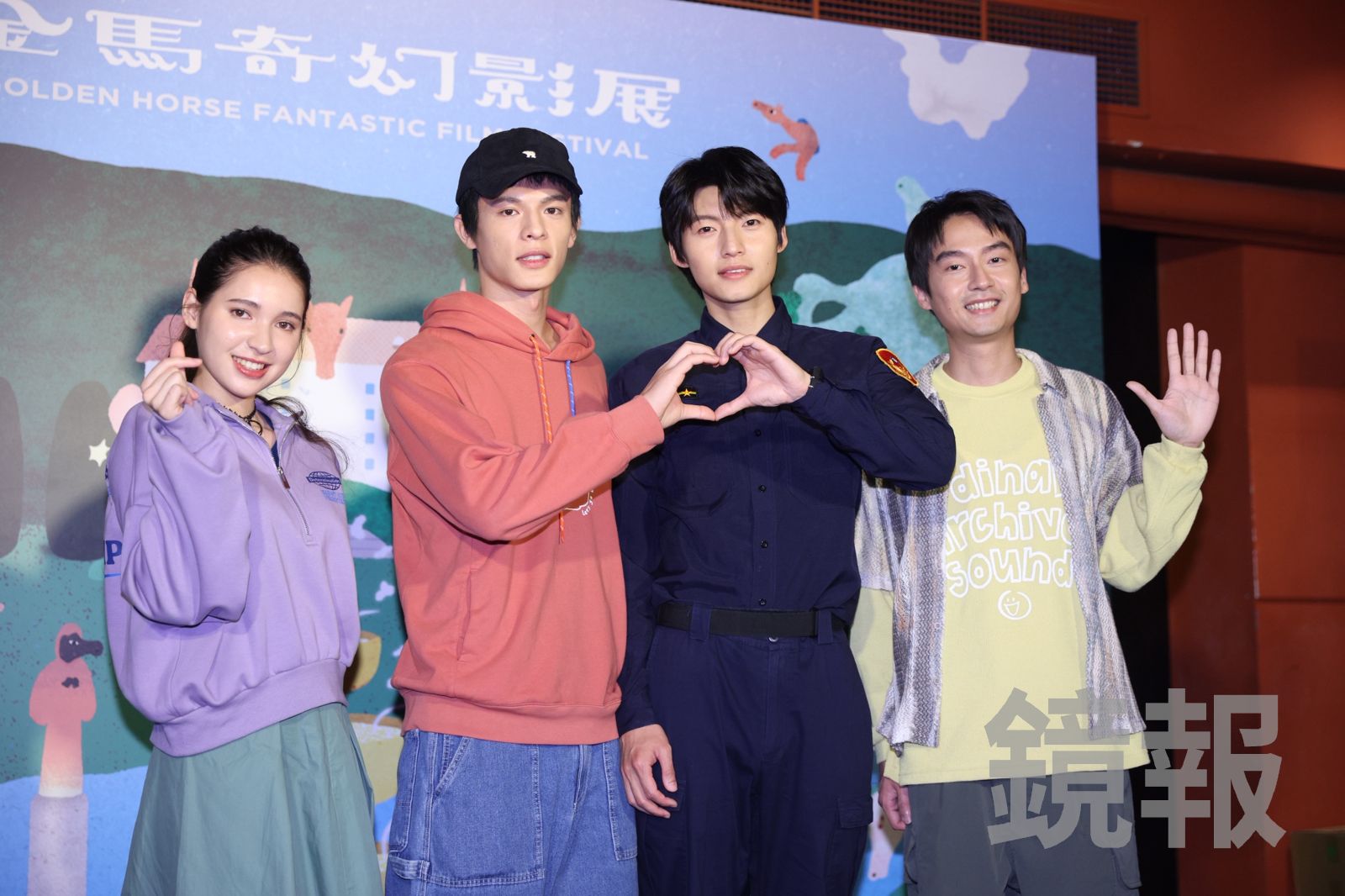 林葉亭大銀幕看兒裸身！邱以太認了「家裡常看」　激吻熱血警察「有水蜜桃味」