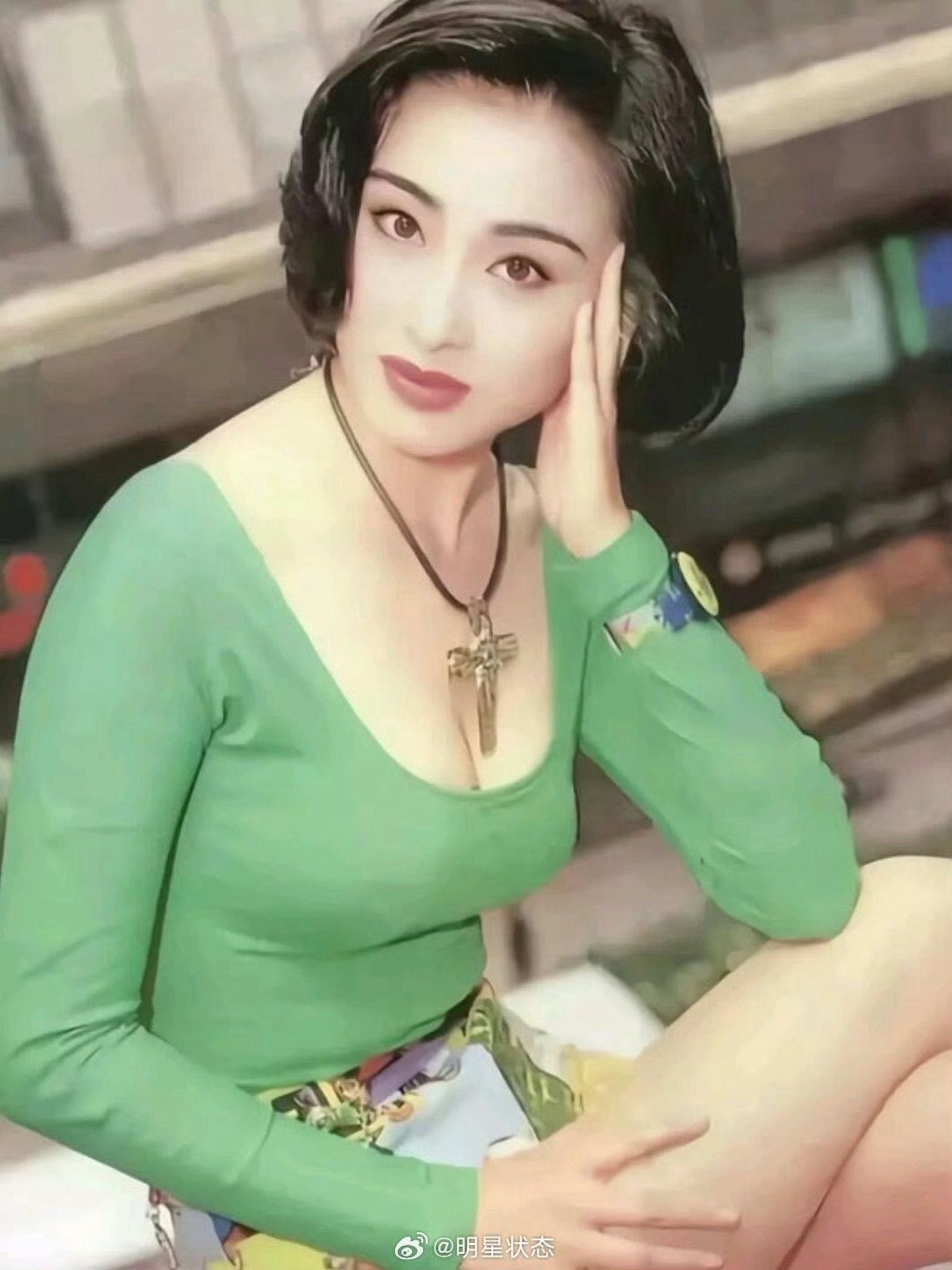 張敏是許多觀眾心中的性感女神。圖/翻攝自微博