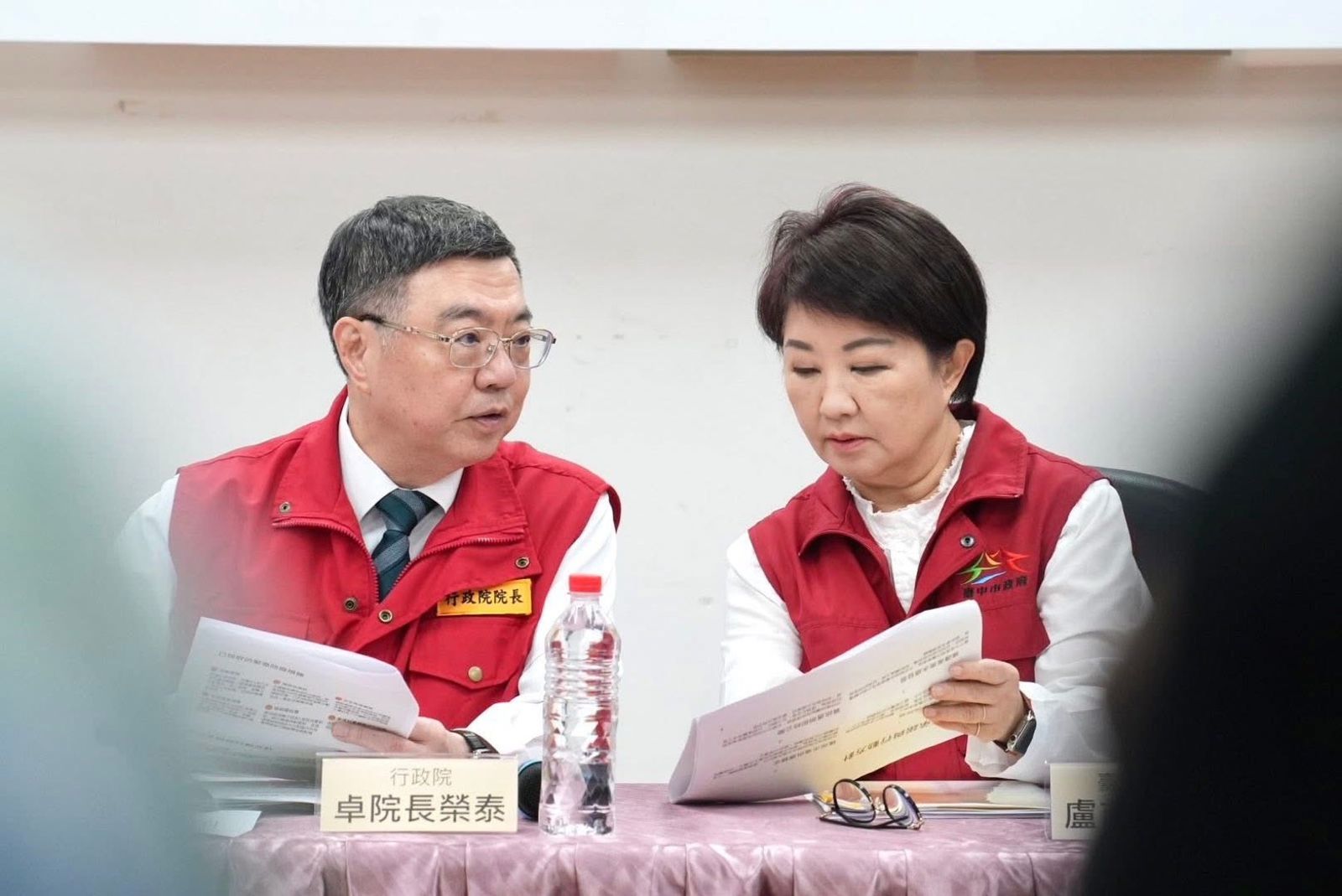 台中爆豬瘟挨轟神隱！盧秀燕急改行程赴前進應變中心：一定全力守住這一關