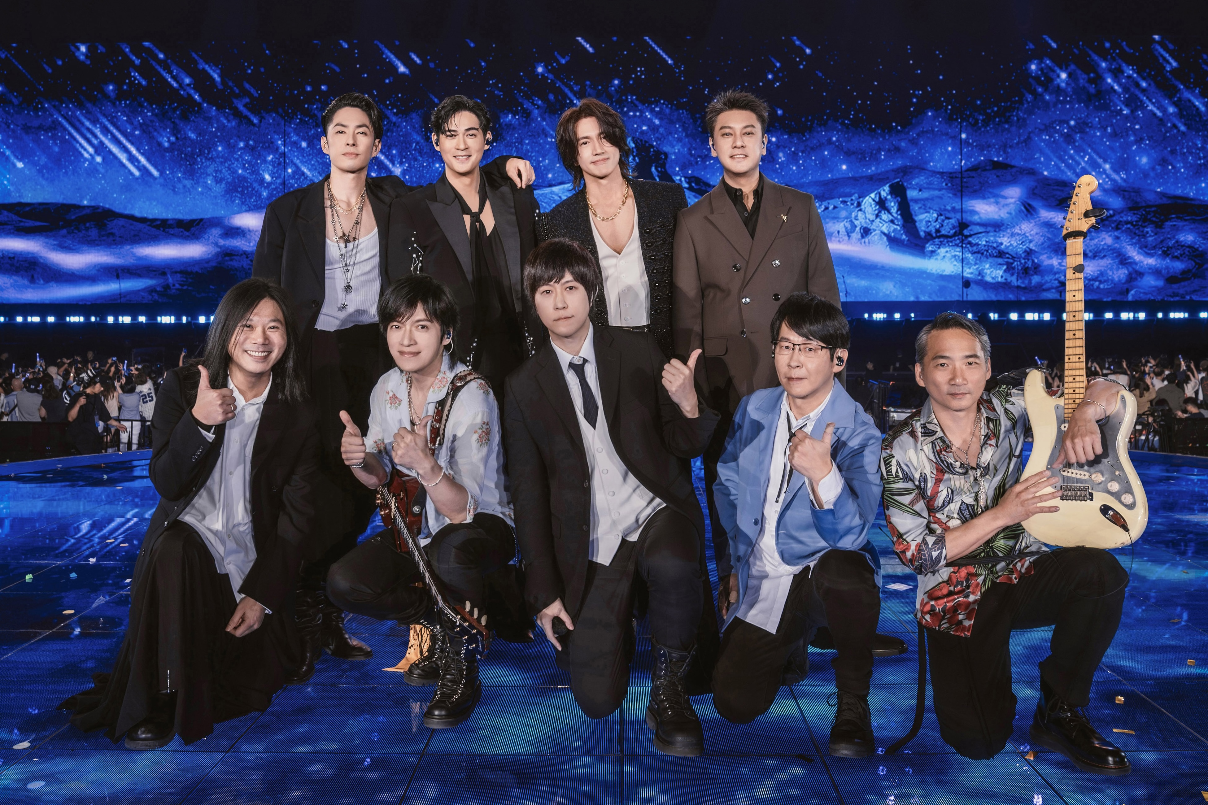 直擊/ F4現身五月天鳥巢演唱會 突爆喜訊「在這裡開4面台」