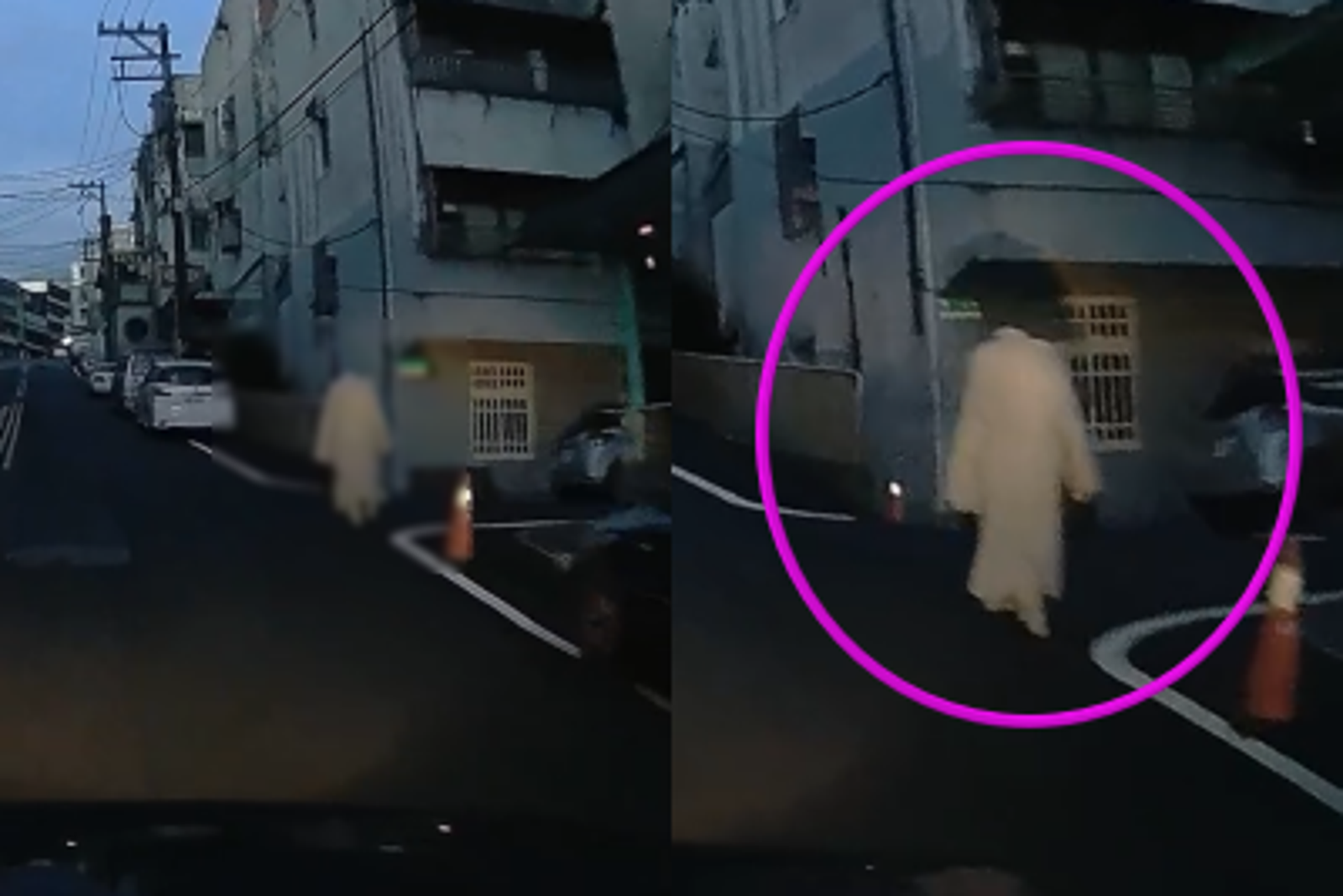 看到鬼?清晨5點驚見「無頭人」著袈裟緩慢行走 網傻眼:快去收驚