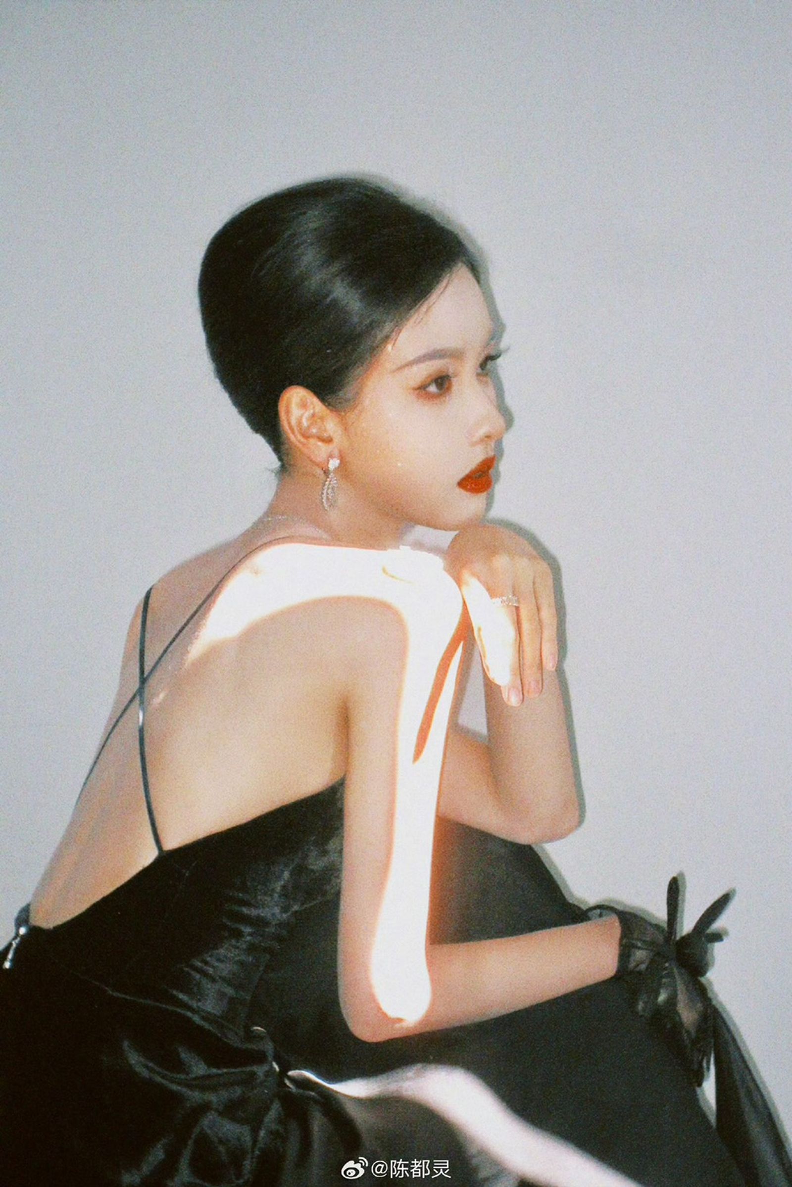 陳都靈驚傳也遭獻祭。翻攝微博