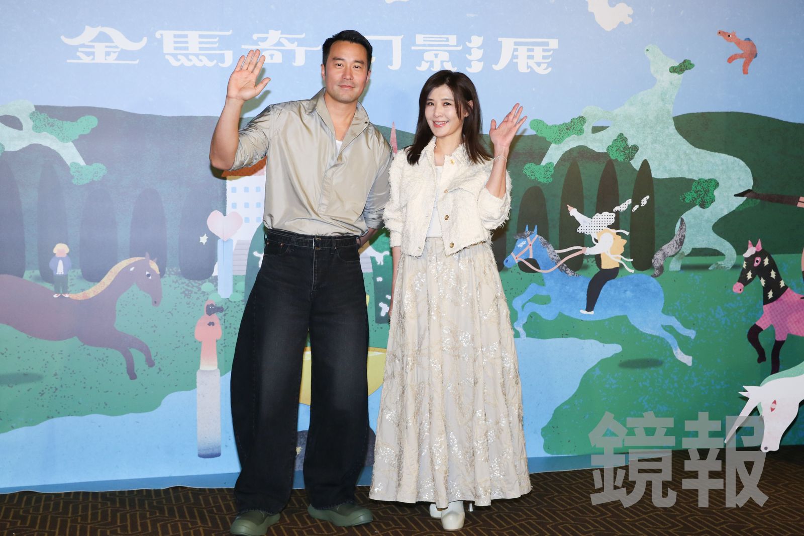 張孝全(左)、蘇慧倫劇中演夫妻。董孟航攝